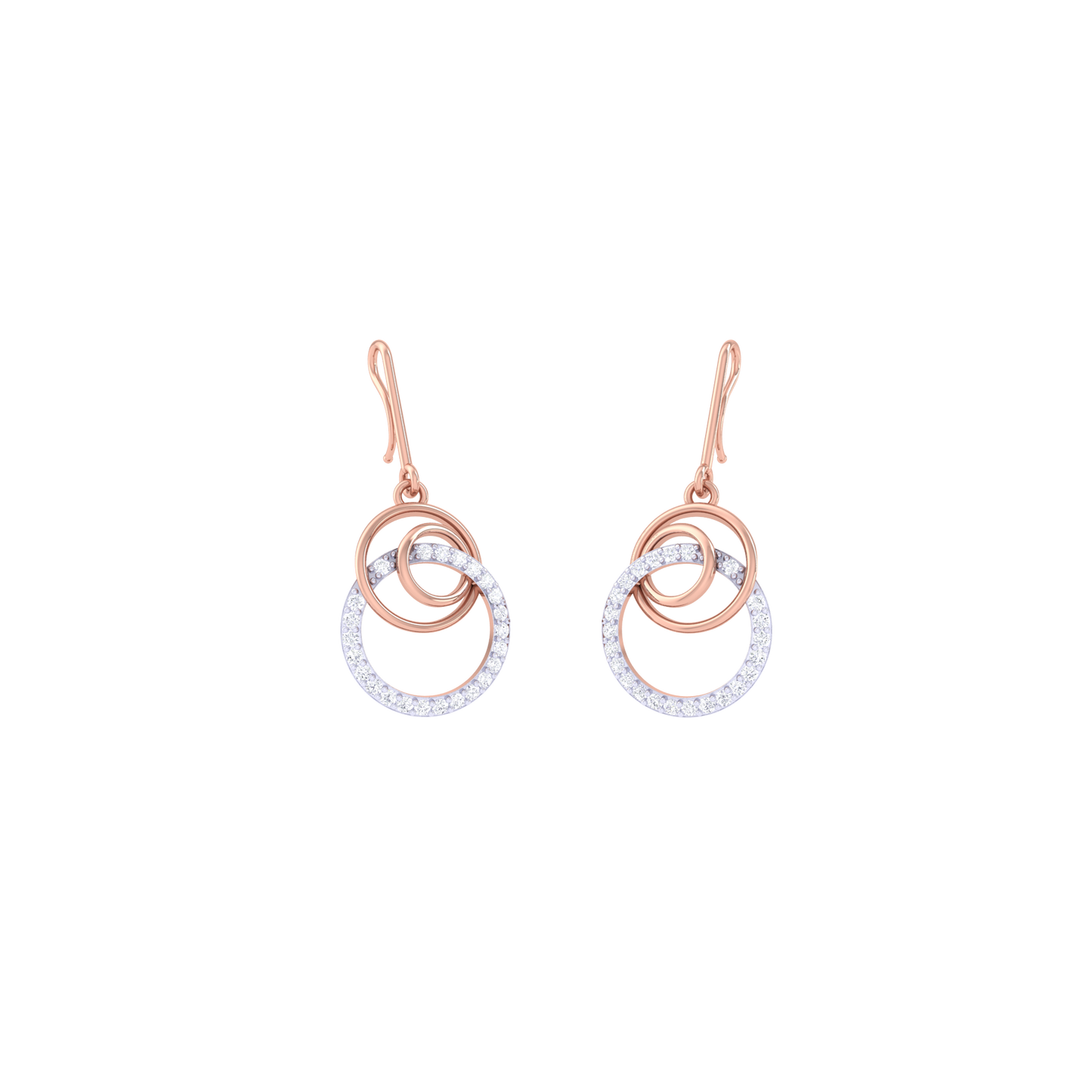 Radiant Raindrop Earrings Drops 18K