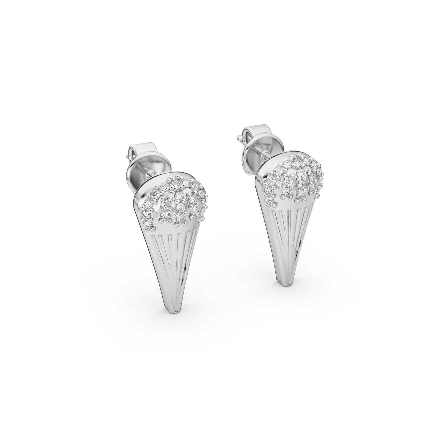 Glimmer Grove Earrings 18K