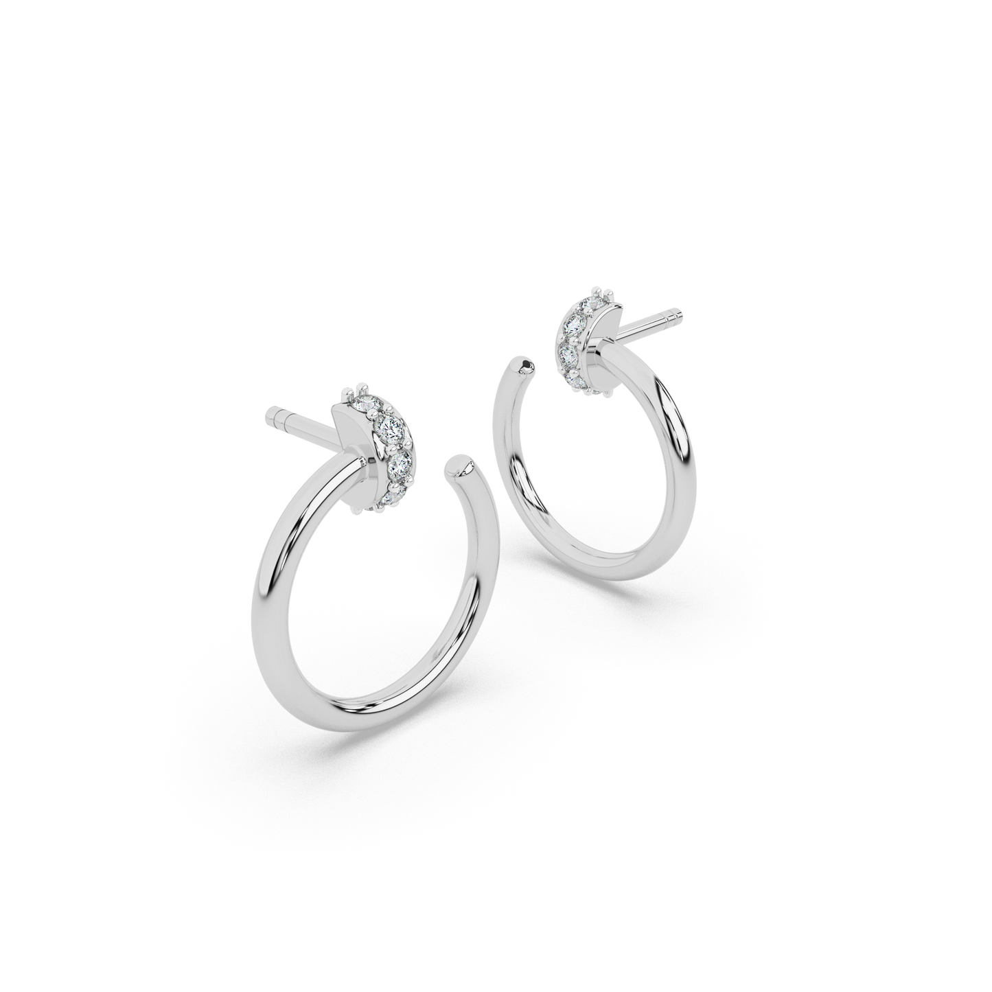 NovaNectar Diamond Studs 18K
