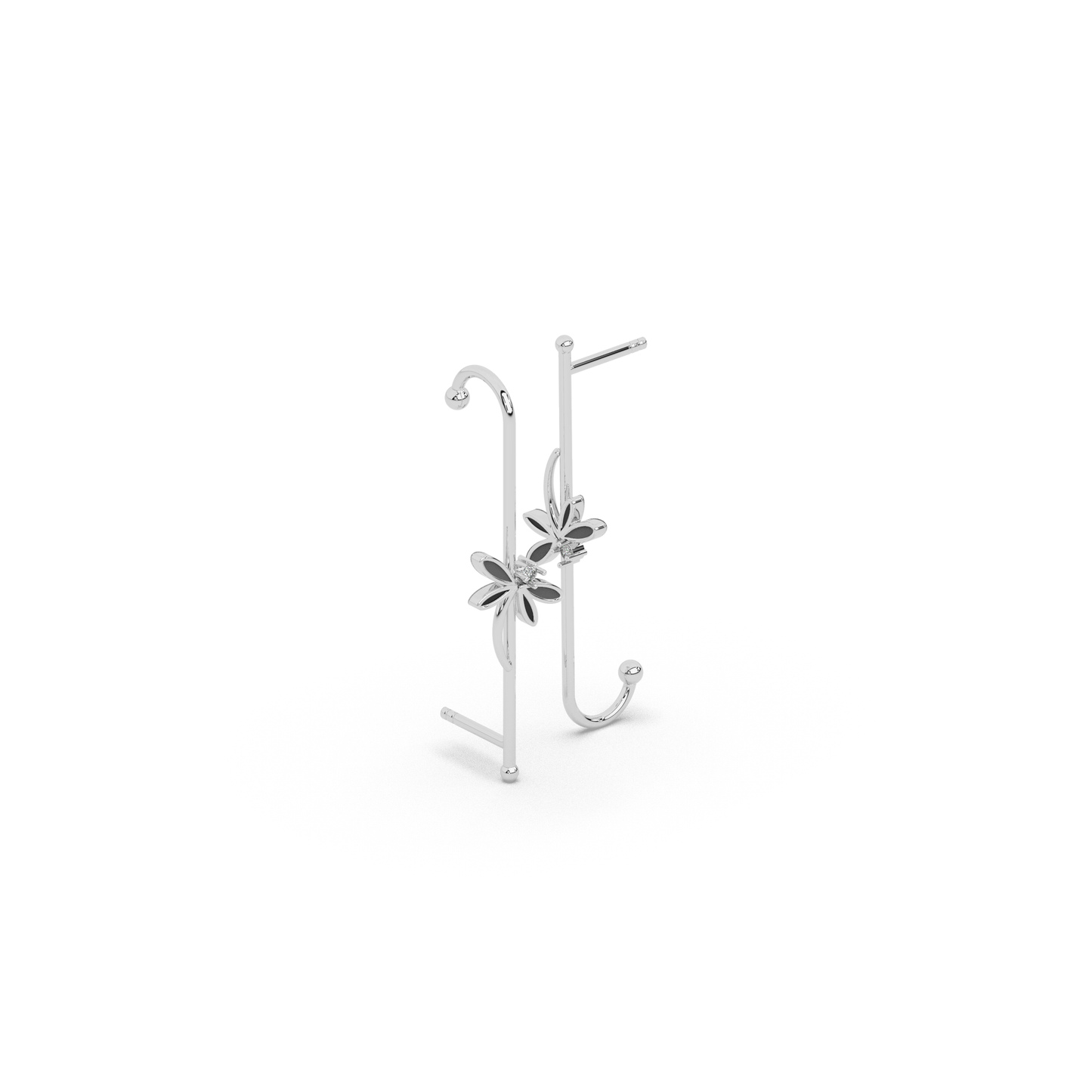 Celestial Glow Diamond Earring 18K