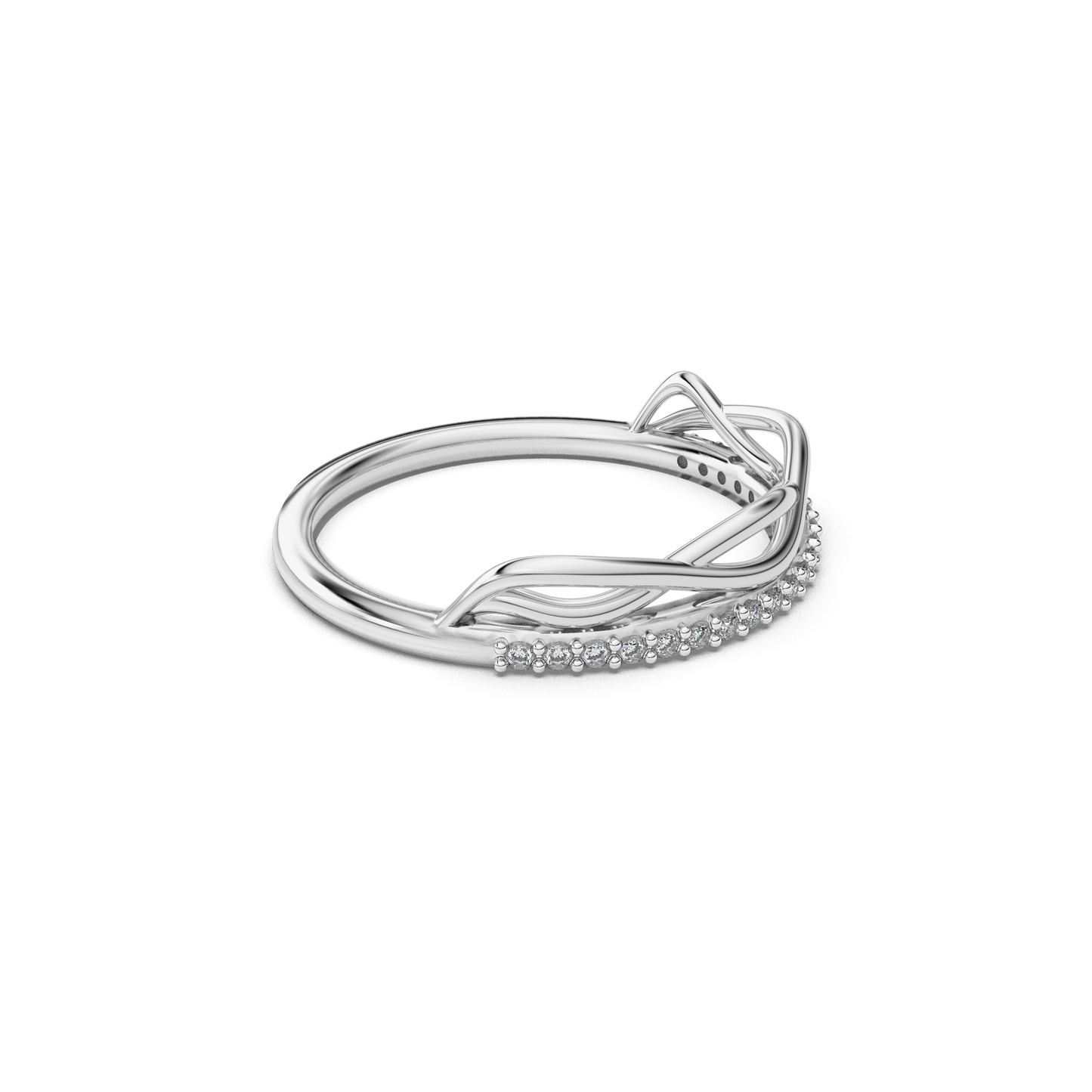 Whispering Oasis 18Kt Diamond Ring