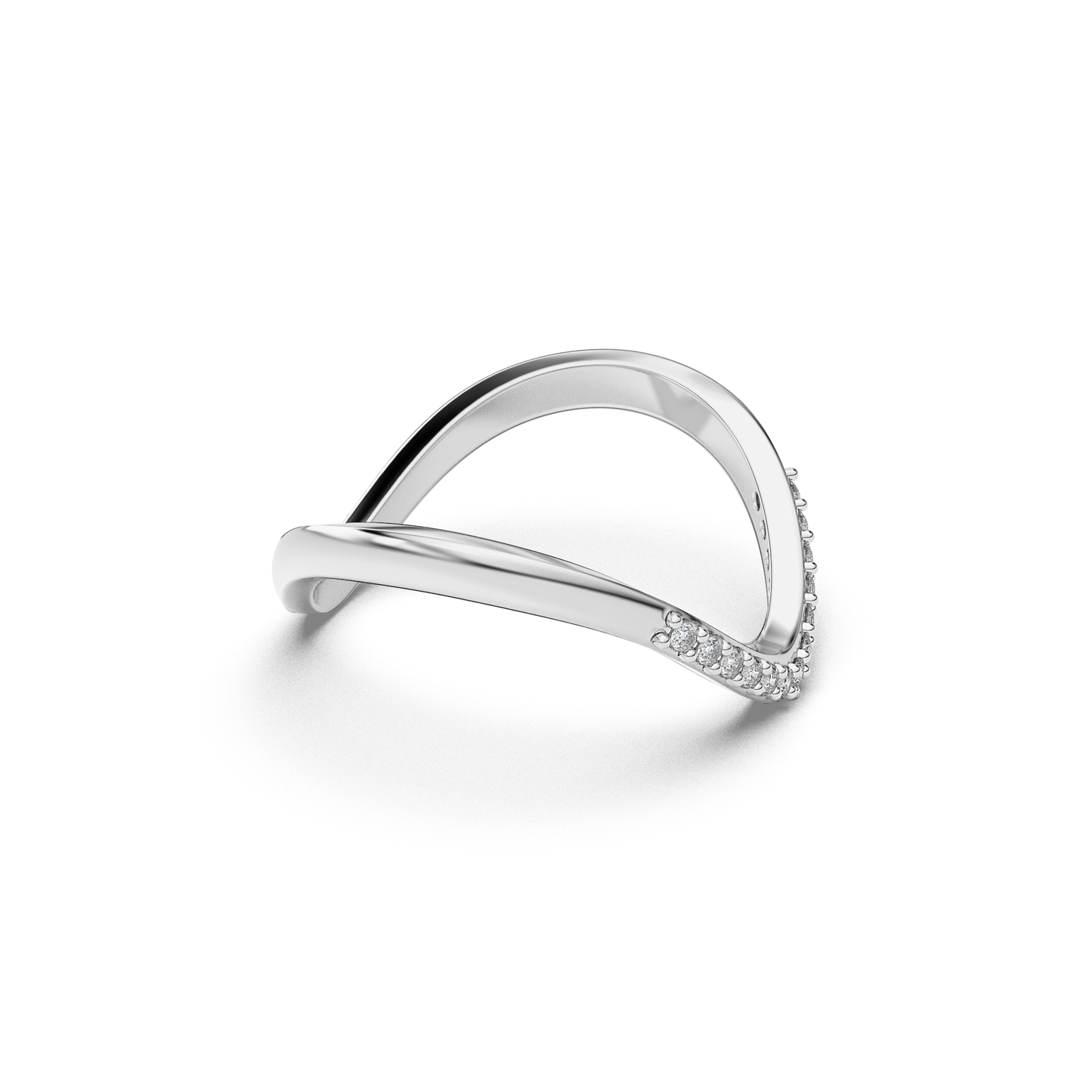 Twilight Luster 18Kt Diamond Ring