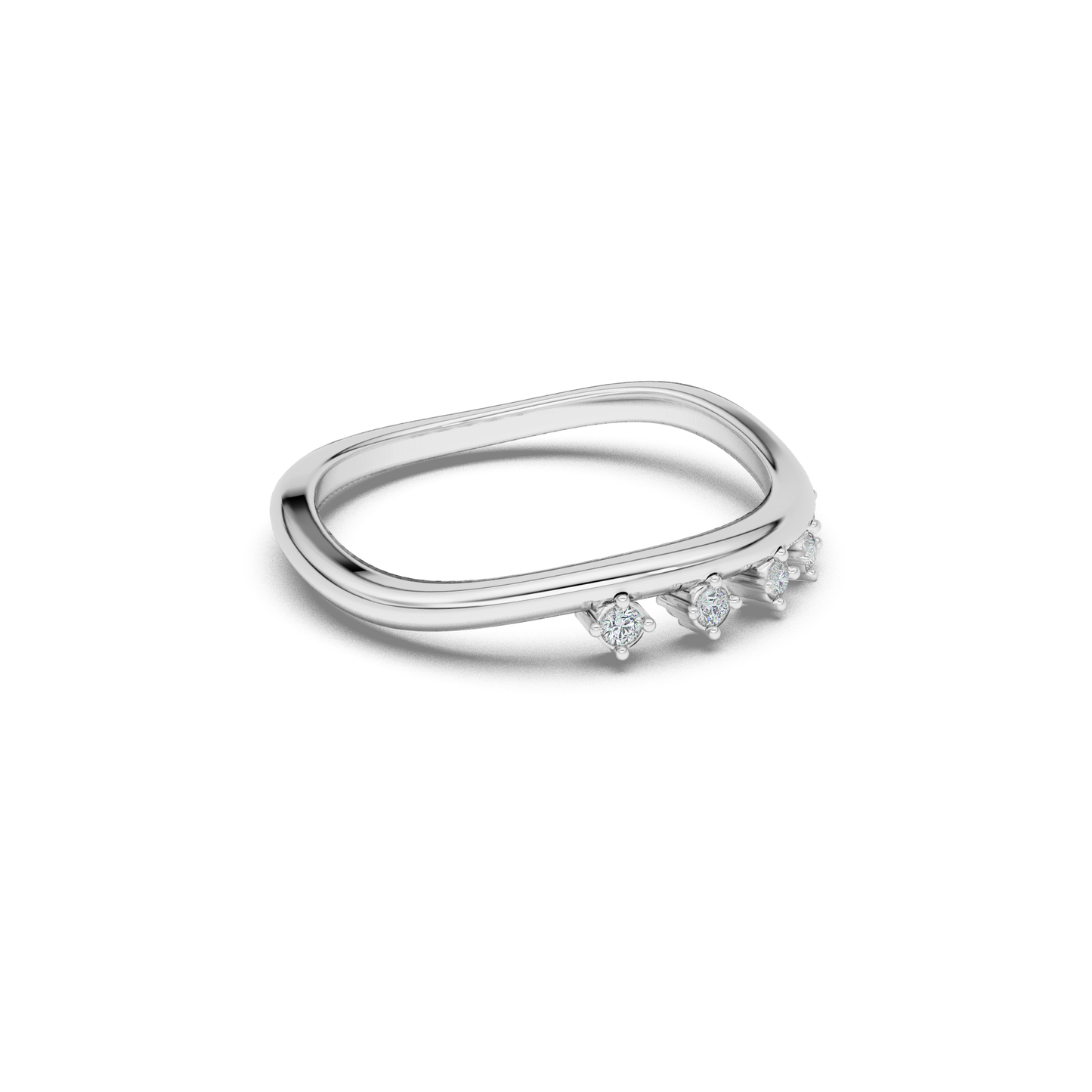Enchanting Twilight 18Kt Diamond Ring