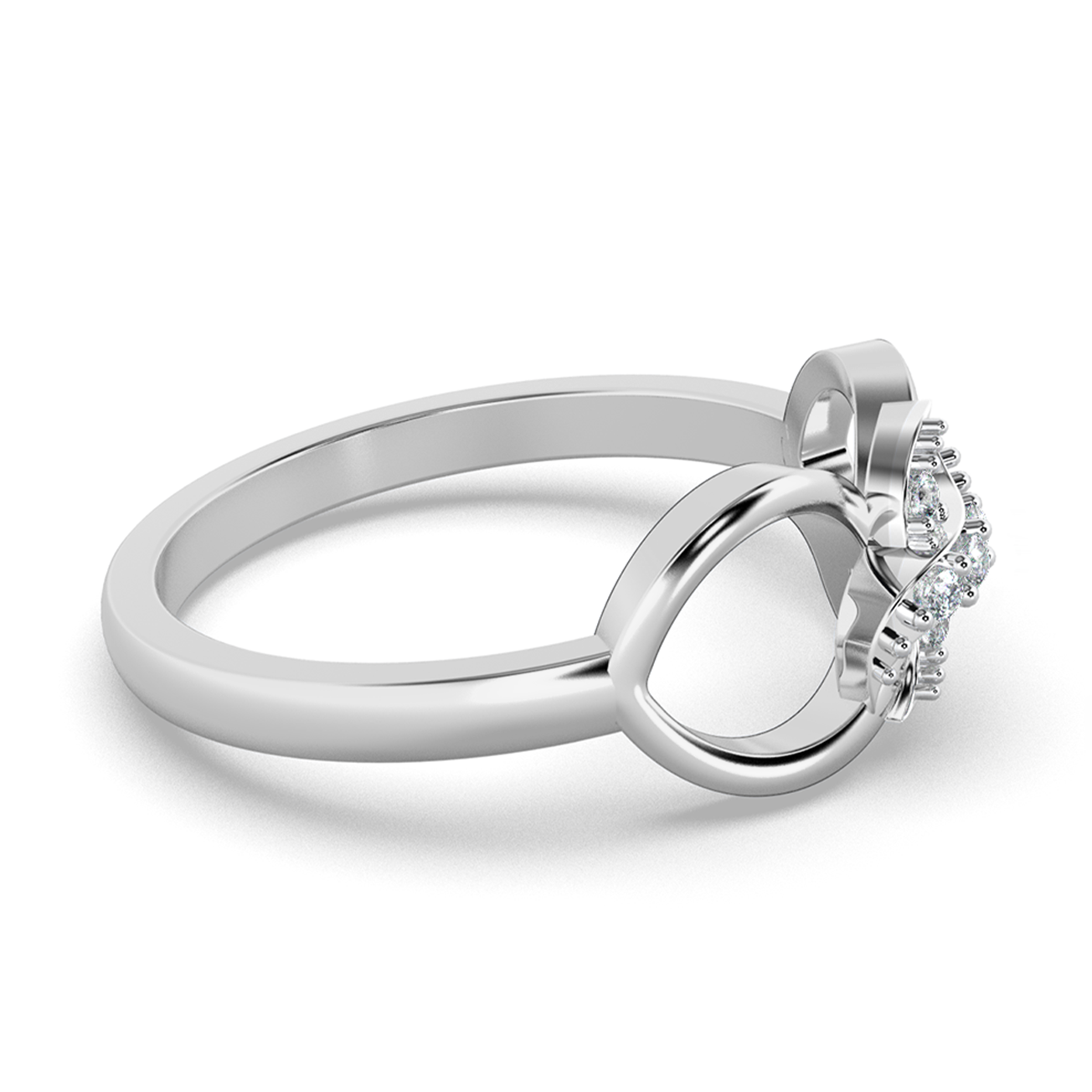 Radiant Echo 18Kt Diamond Ring