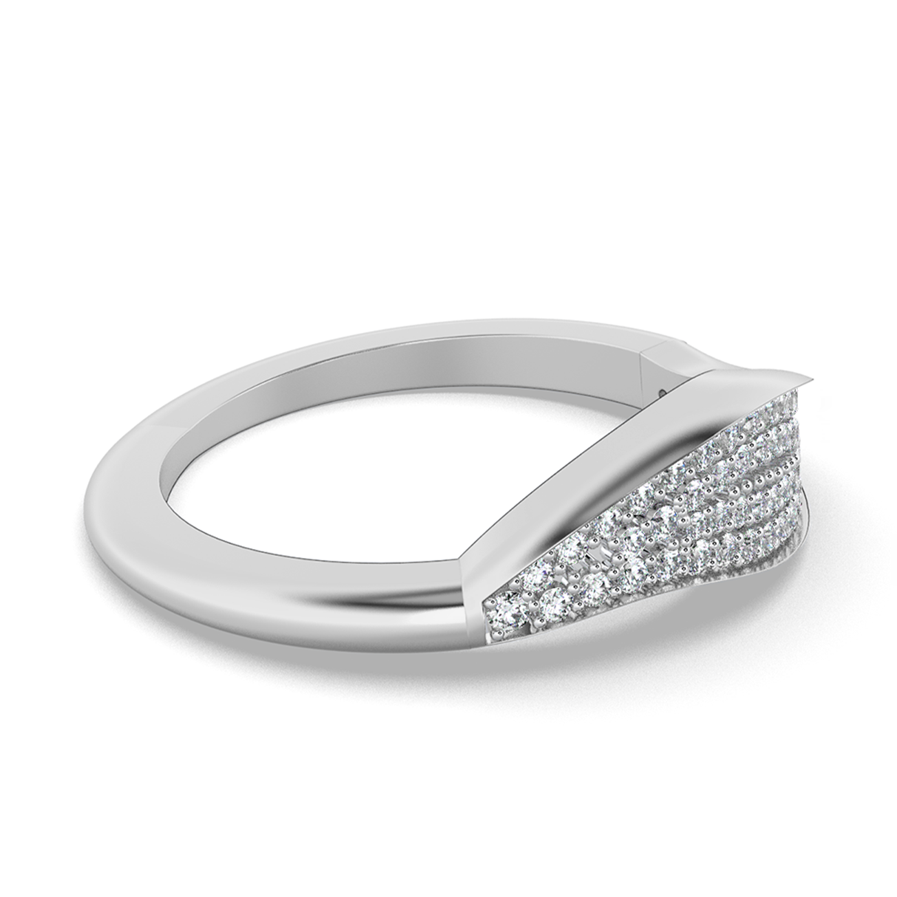 Serene Horizon 18Kt Diamond Ring