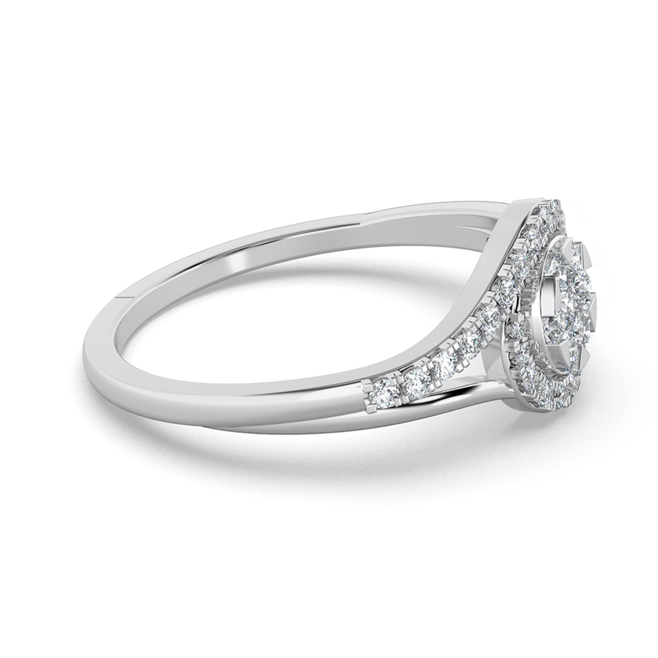 Enchanted Flame 18Kt Diamond Ring