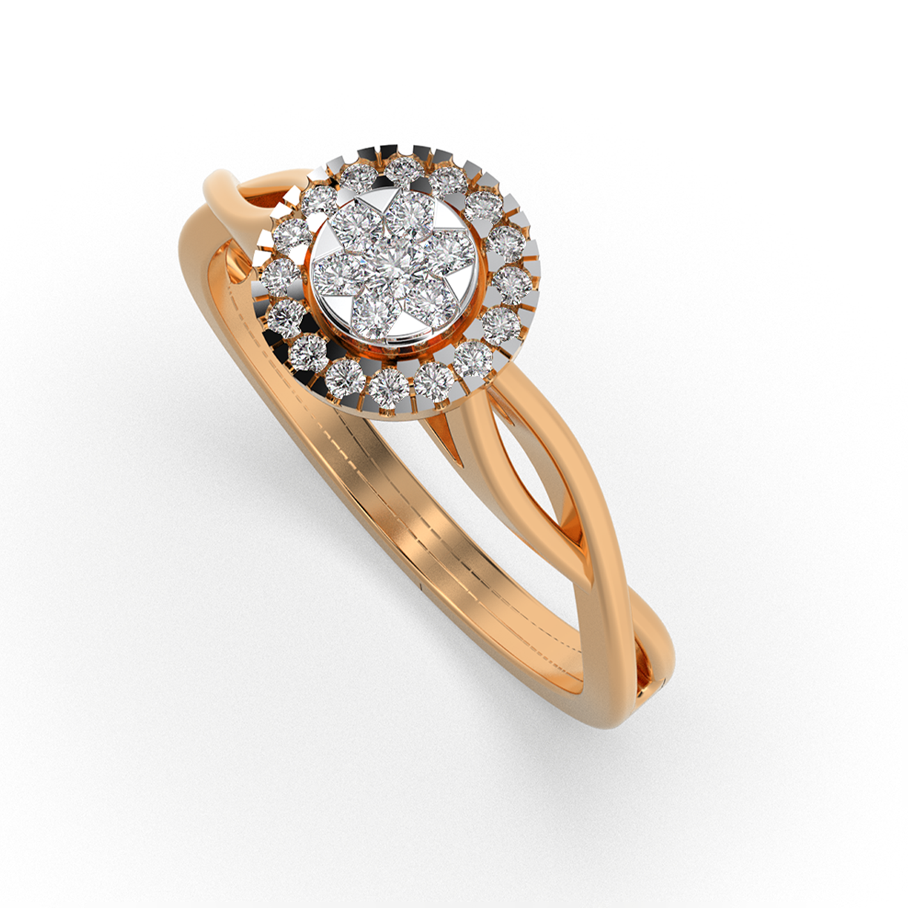 Opal Essence 18Kt Diamond Ring