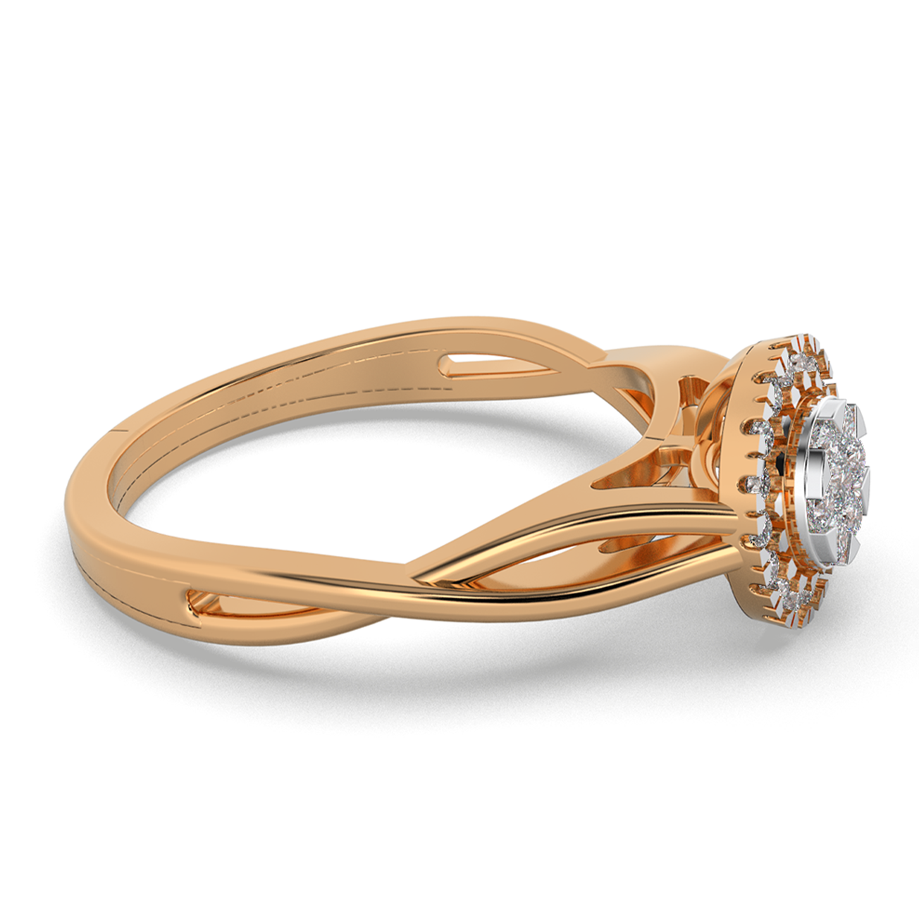 Opal Essence 18Kt Diamond Ring