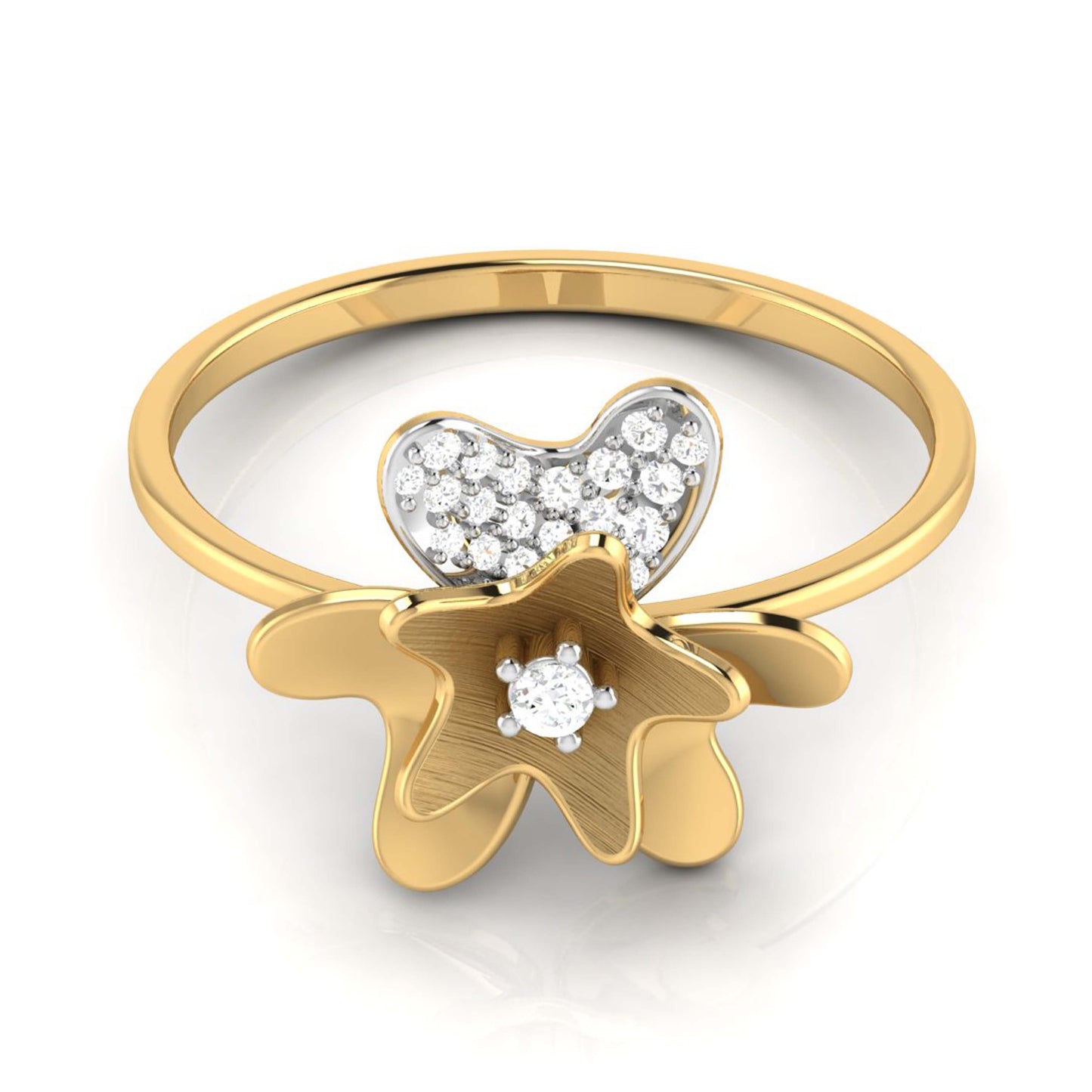 Enchanting Diamond Symphony 14Kt Ring