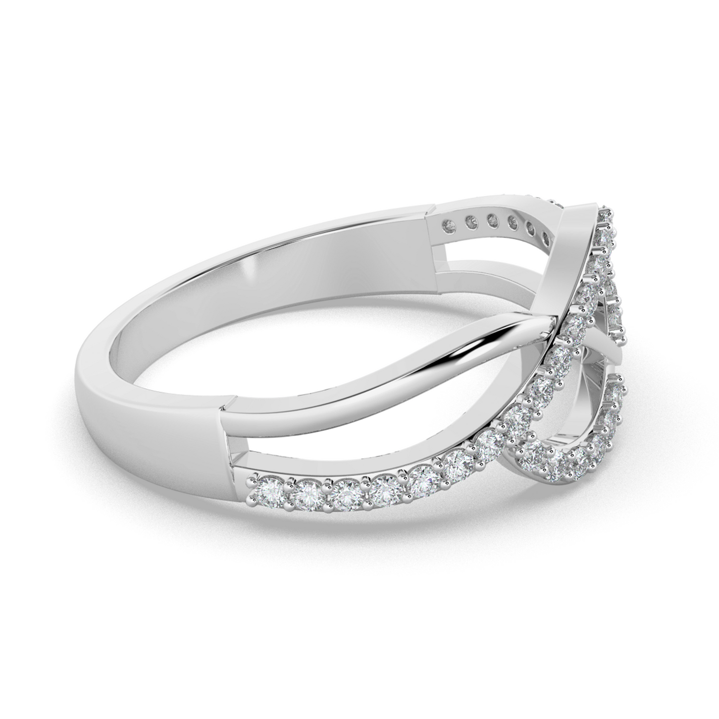 Velvet Rose 14Kt Diamond Ring