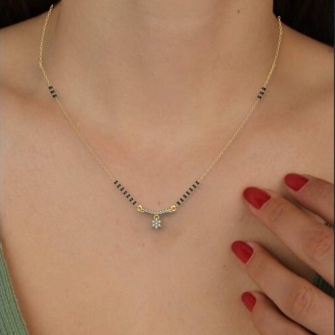 Samanvay Shree Mangalsutra 18k