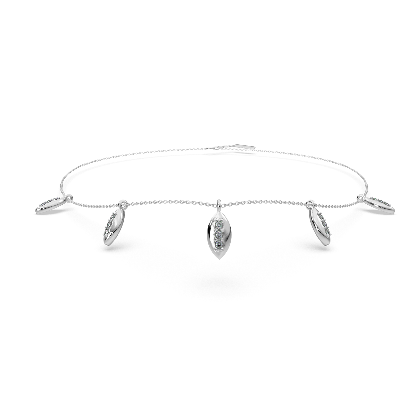 Celestial Cascade Necklace 18k