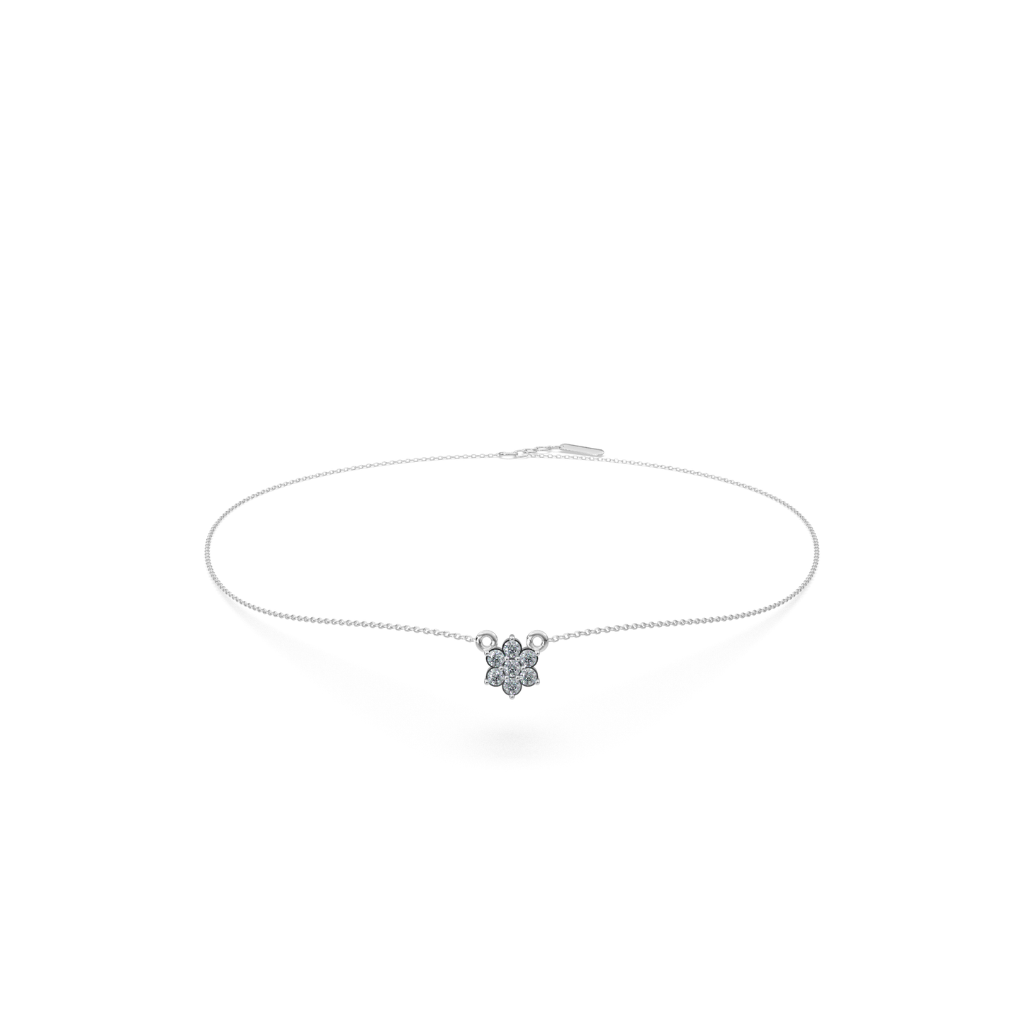 Shimmering Horizon Necklace 18k