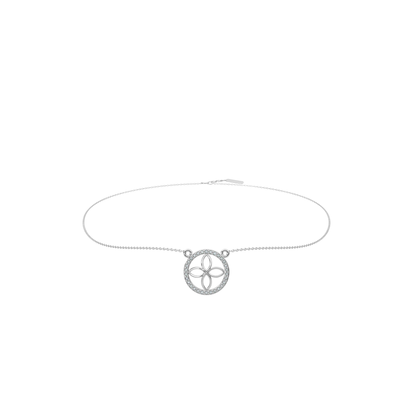 Ethereal Sparkle Necklace 18k