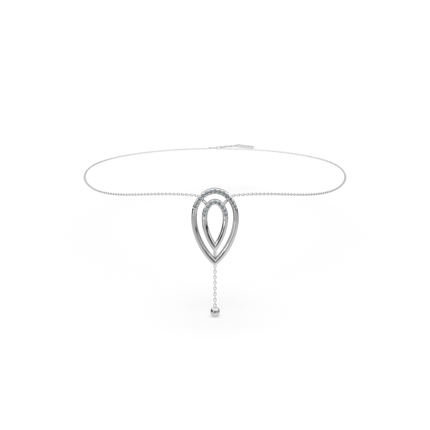 Diamond Mirage Necklace 18k