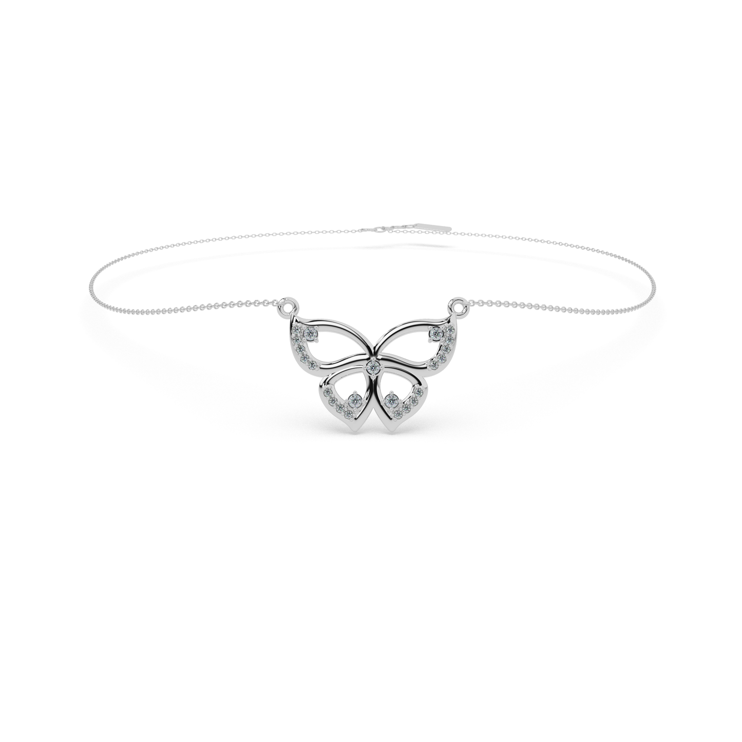 Lustrous Cascade Necklace 18k