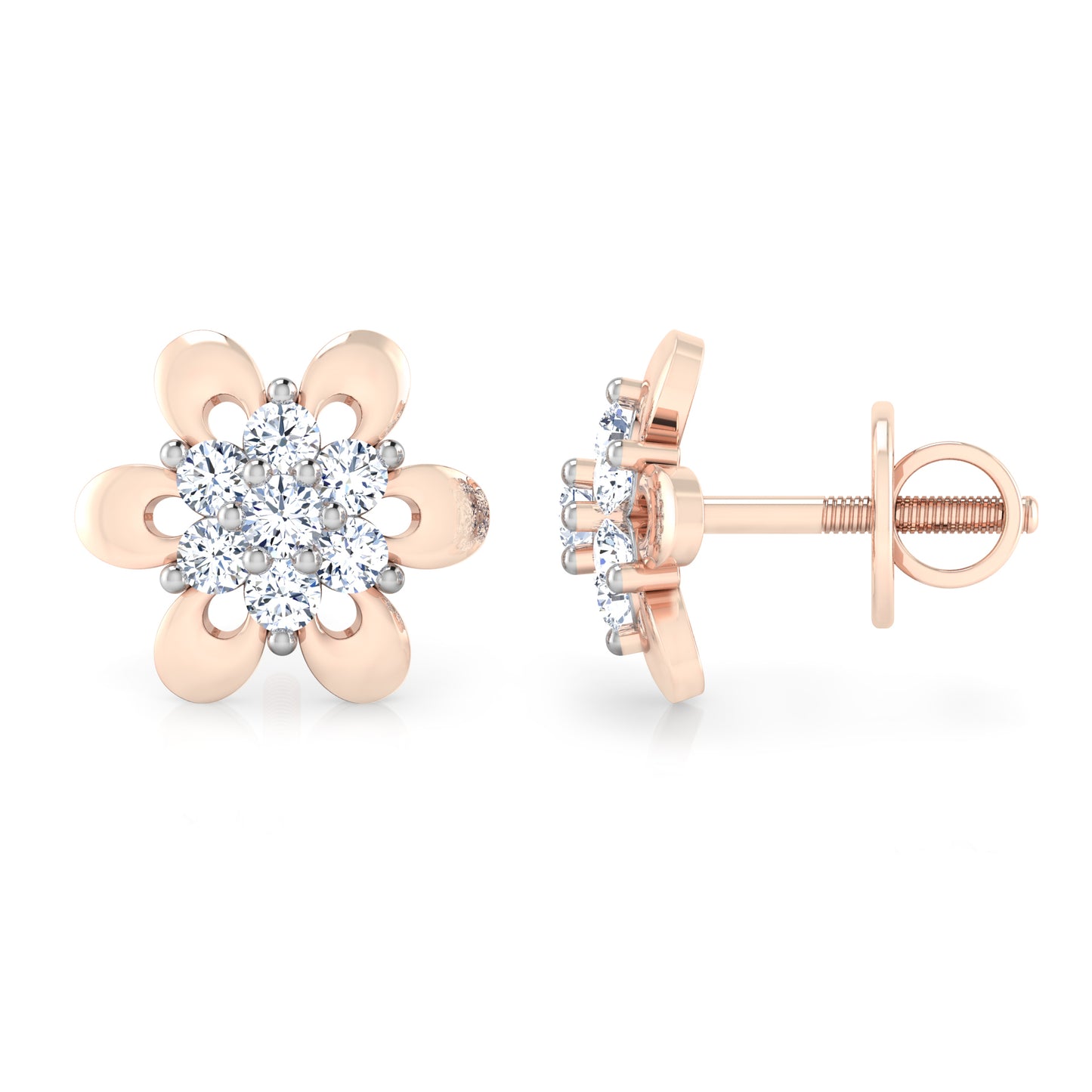 Starlit Symphony Earrings 18K