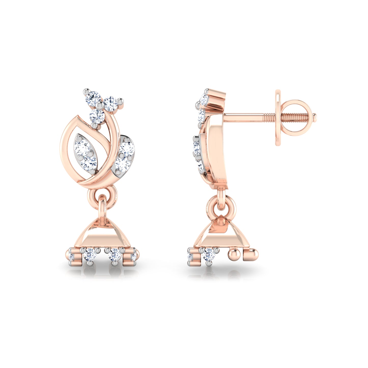 Ember Enchantment Earrings 18K