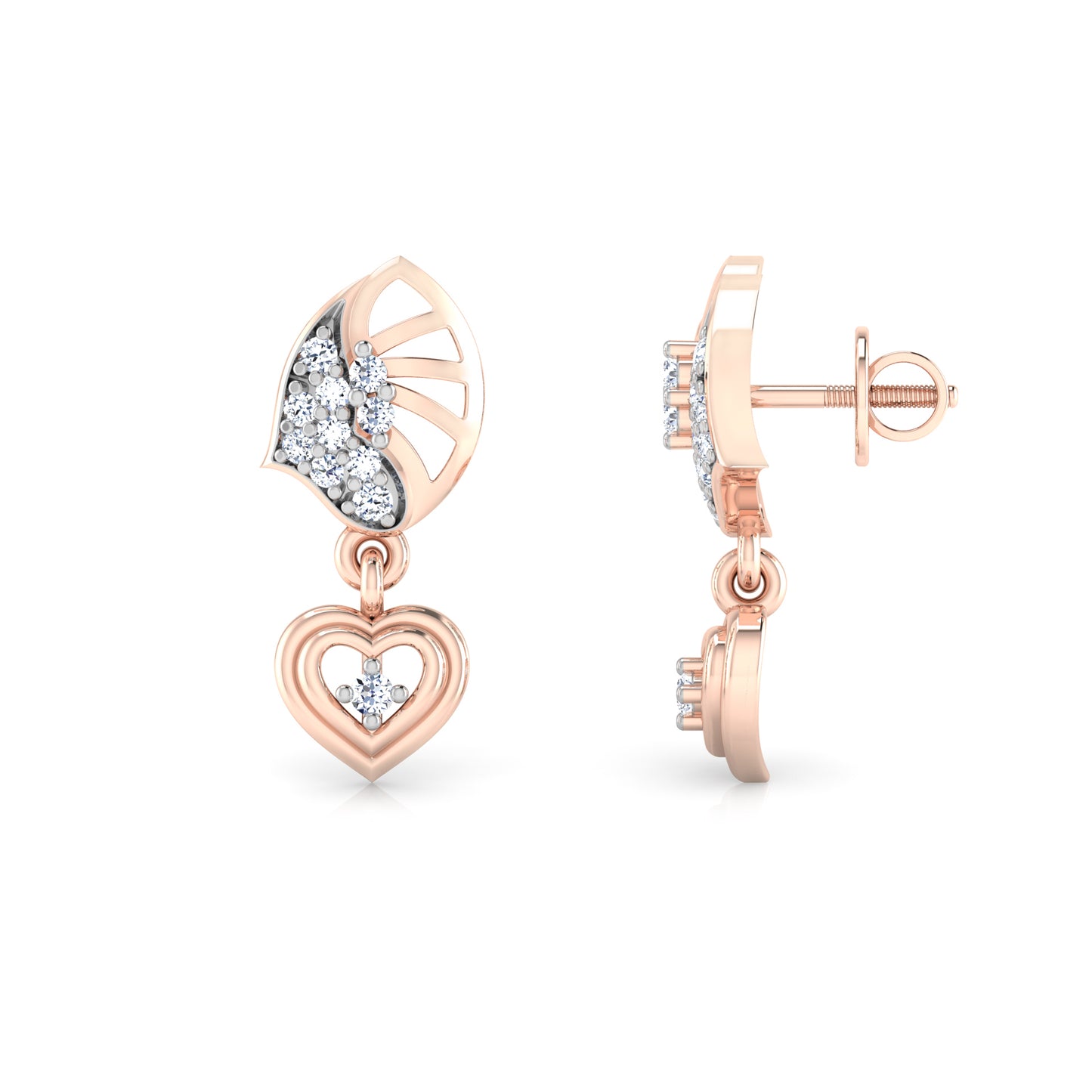 Glowing Galaxy Earrings 18K