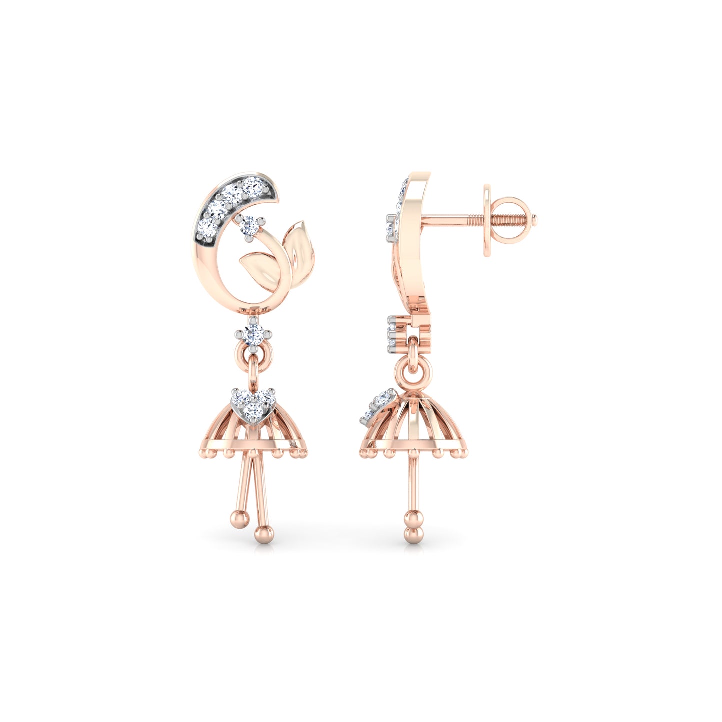 Lustrous Lilac Earrings