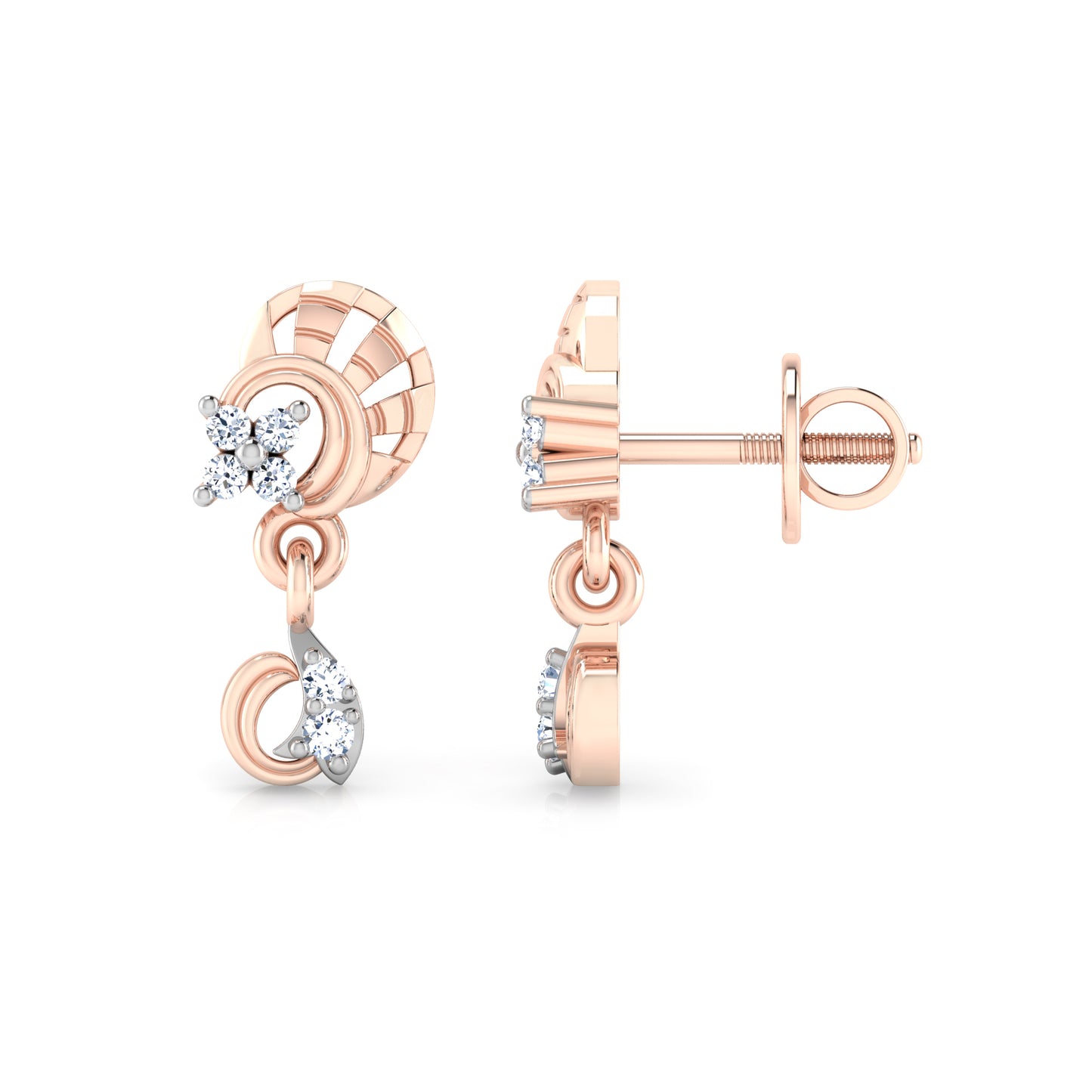 Serene Sapphire Sparkle Earrings