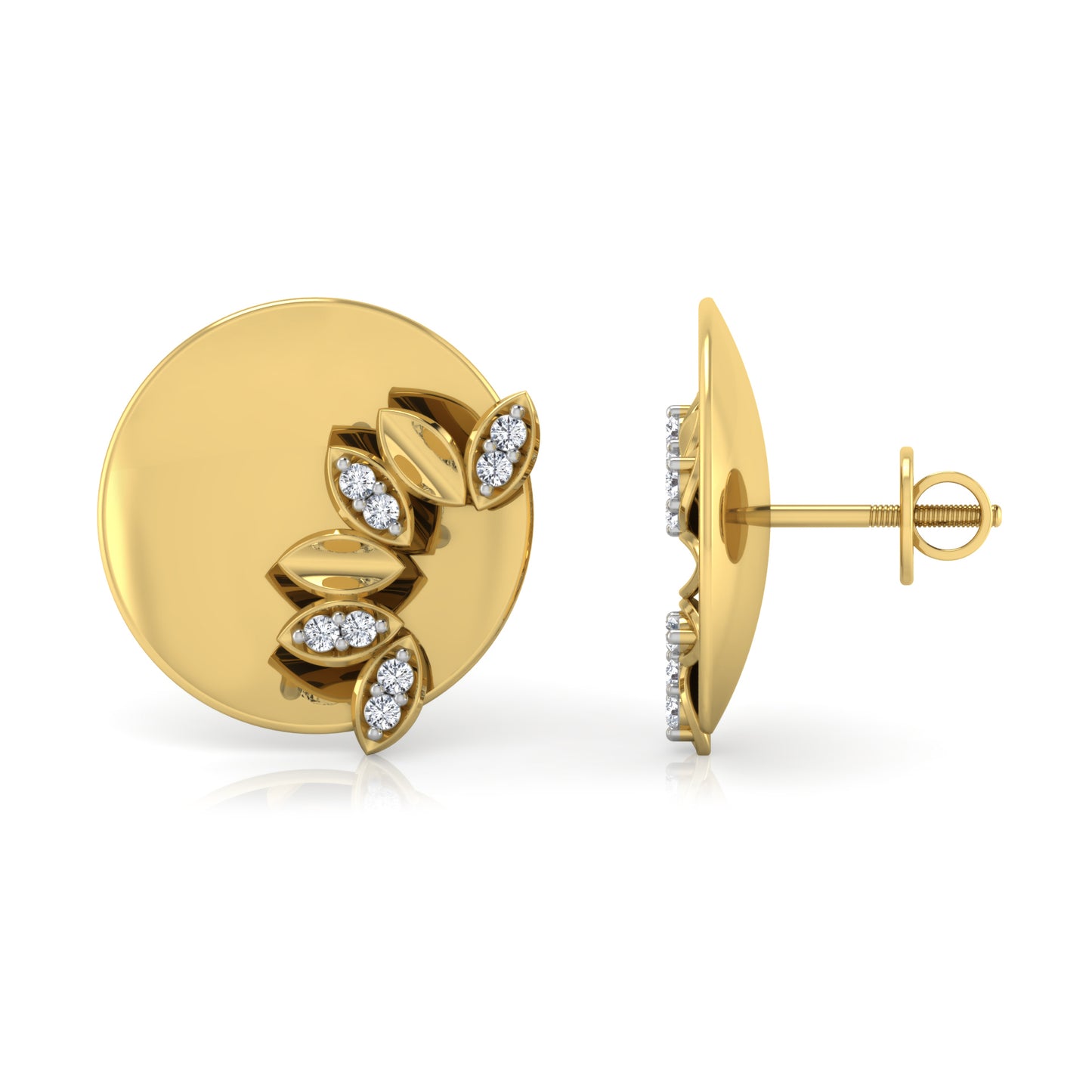 Cosmic Radiance Diamond Studs