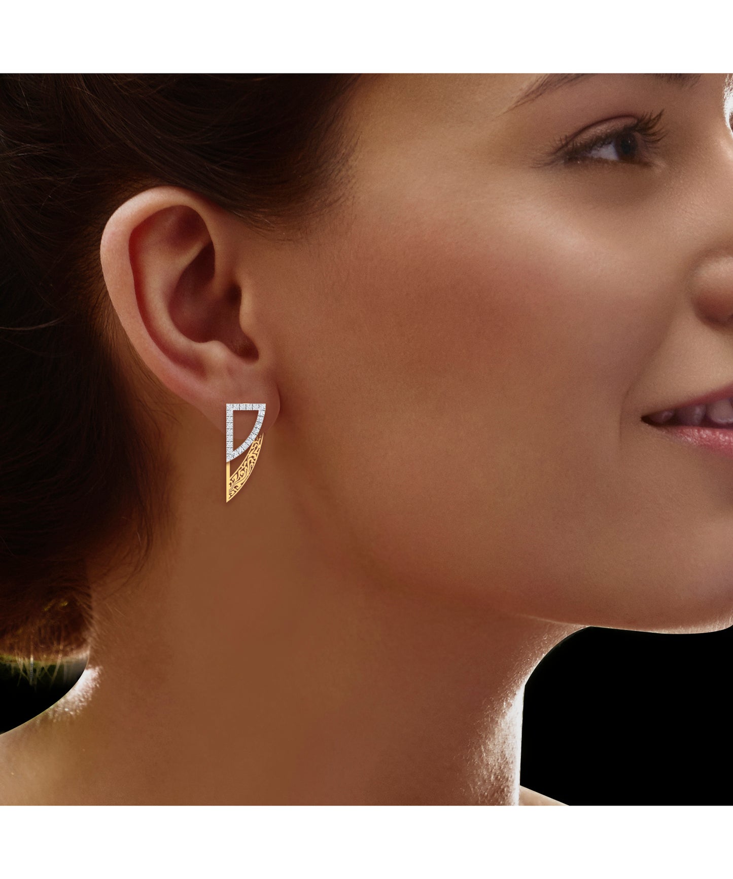 Celestial Symphony Diamond Studs 18K