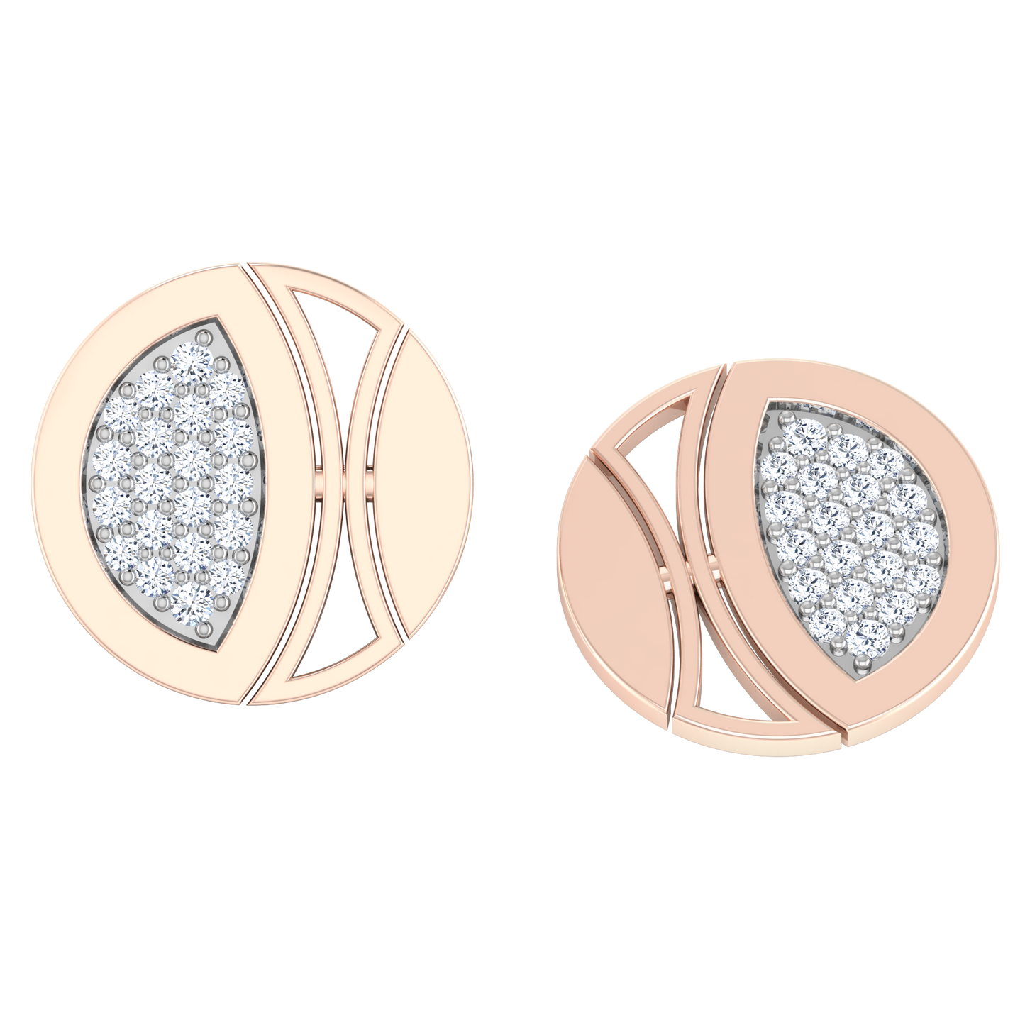 Enigmatic Echo Diamond Studs