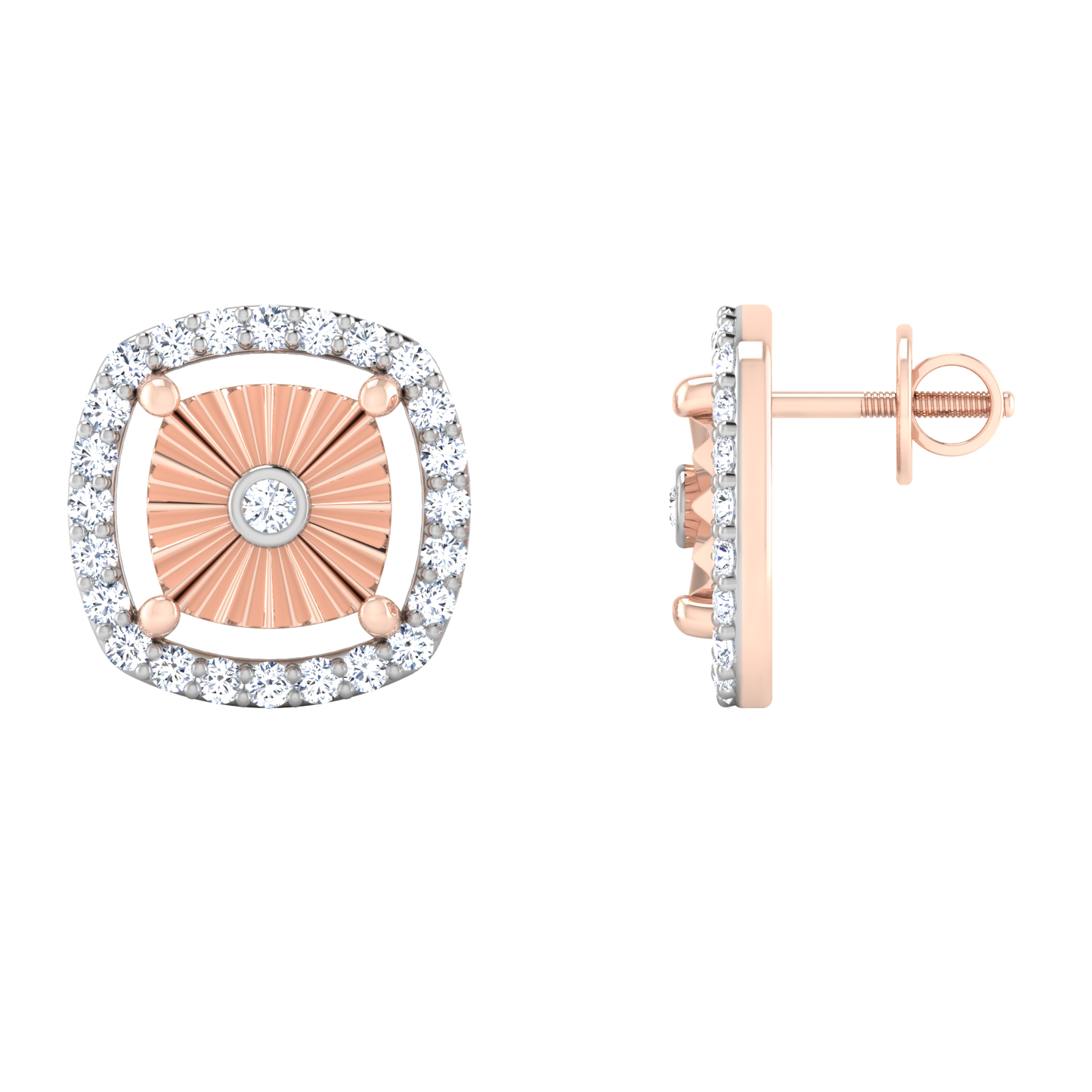 Floral Frostbite Diamond Drops 18K