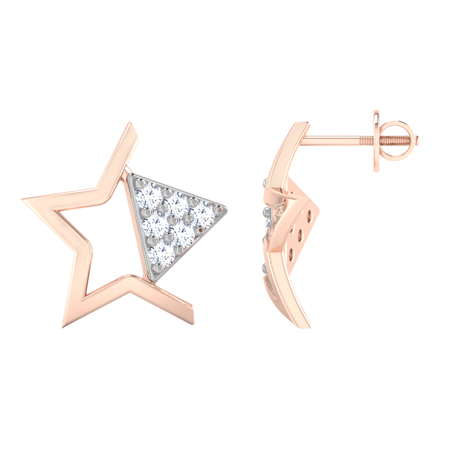 Enigmatic Elegance Diamond Studs