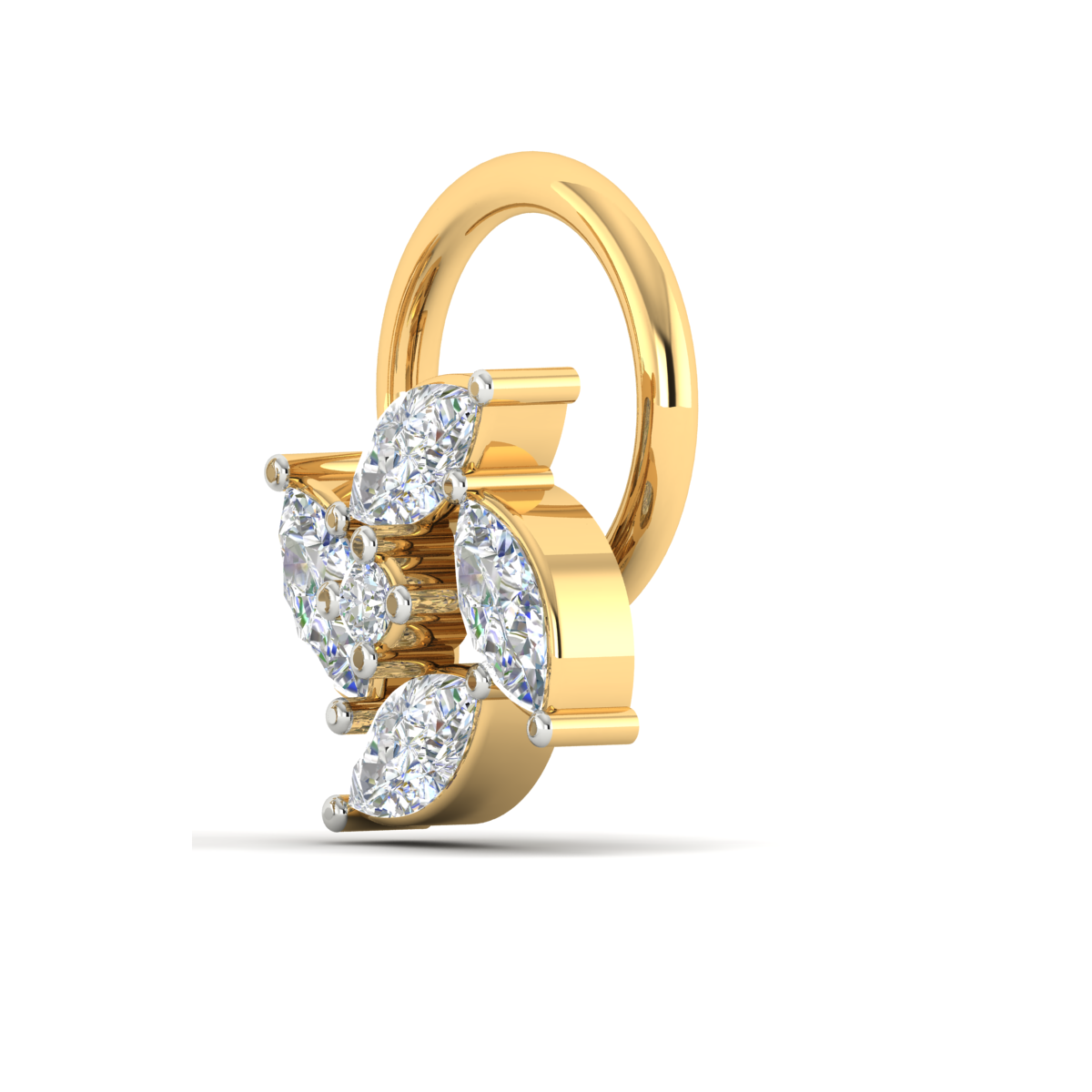 Radiant Aura Nose Pin