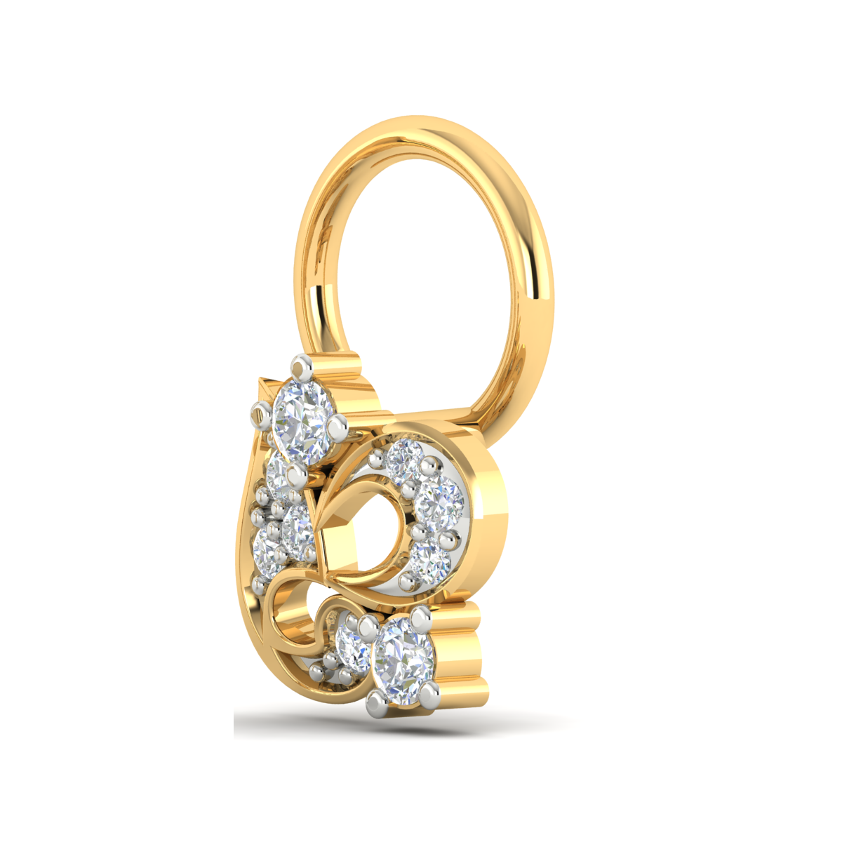 Mystic Moonbeam Nose Pin