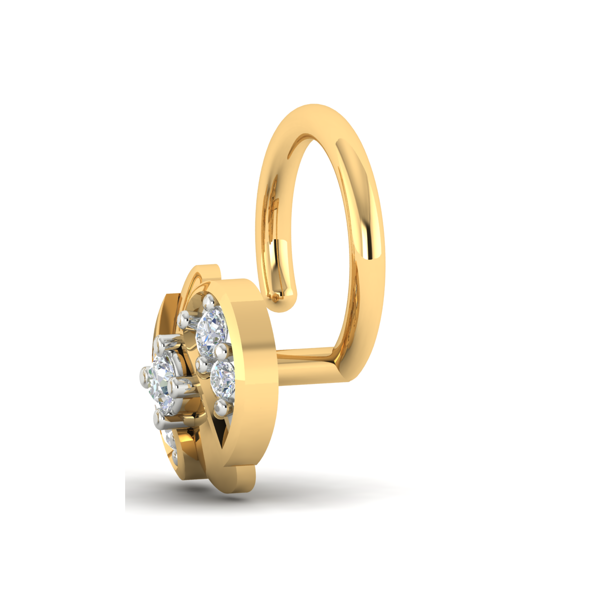 Regal Radiance Nose Pin