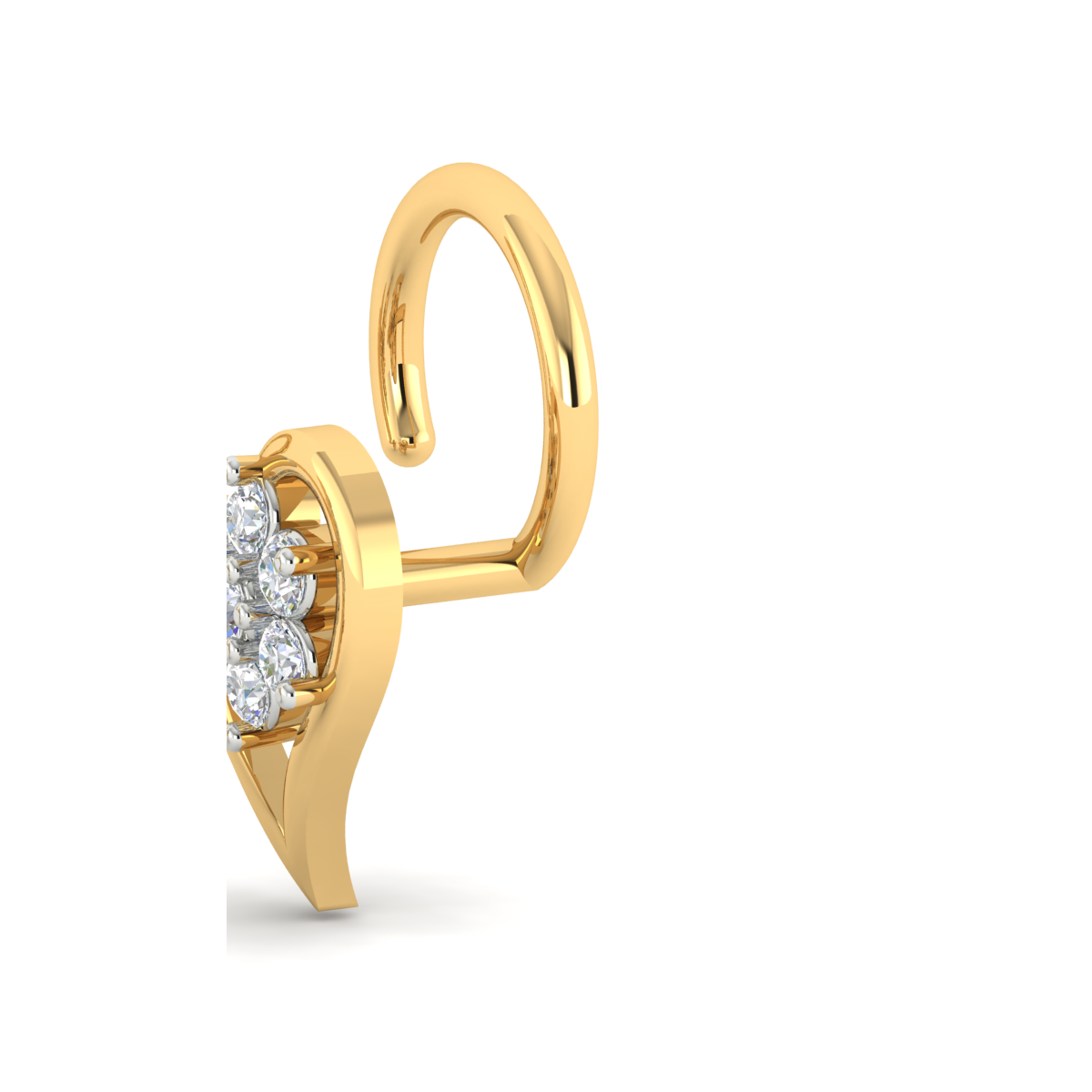 Moonlit Majesty Nose Pin