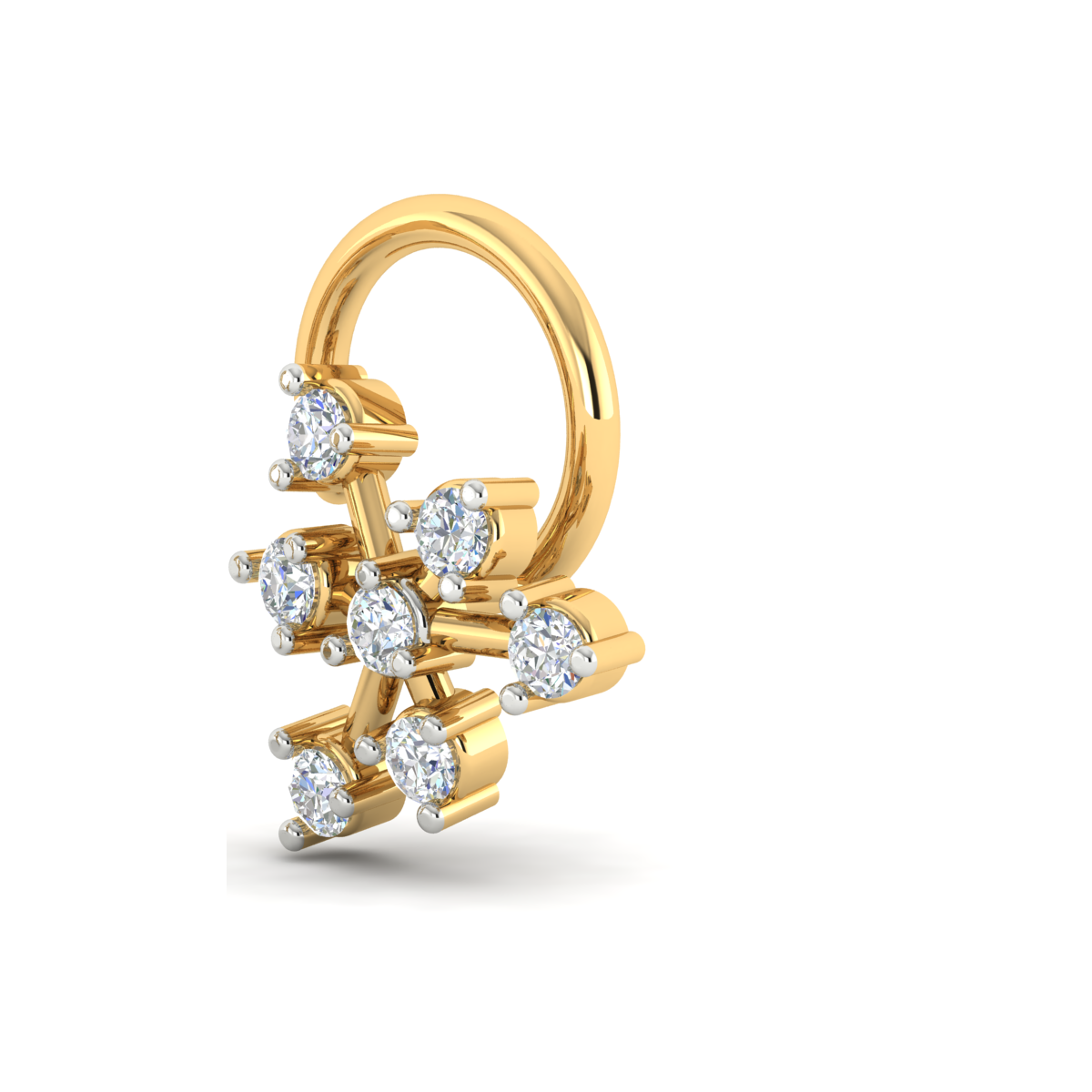 Serene Soliloquy Nose Pin