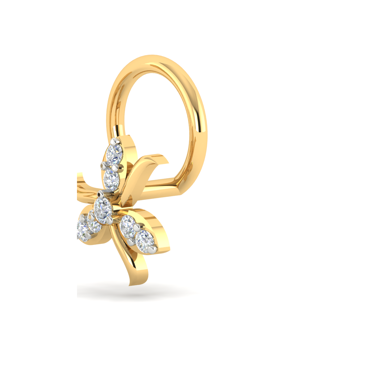 Aurora Serenity Nose Pin