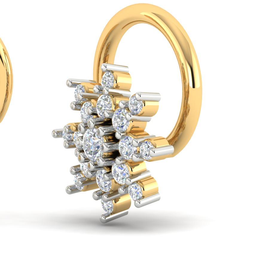 Ethereal Harmony Diamond Pin