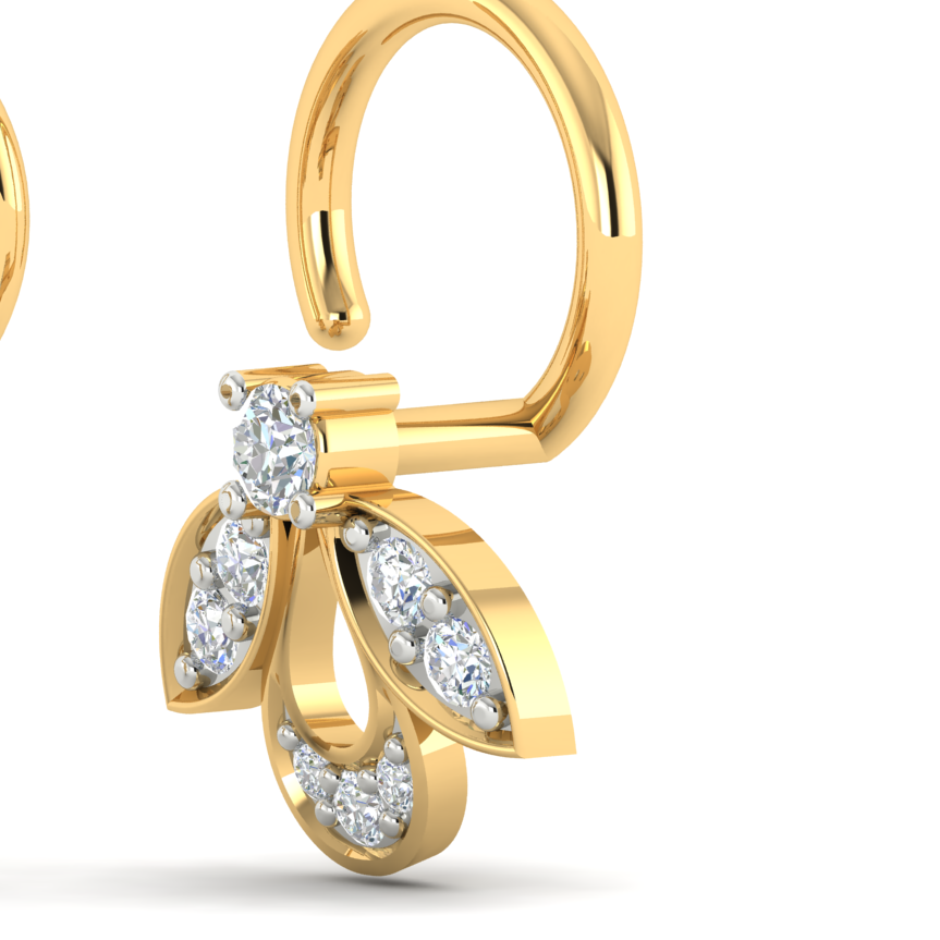 Sparkling Serenade Diamond Pin