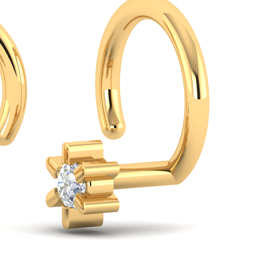 Radiant Zephyr Diamond Pin