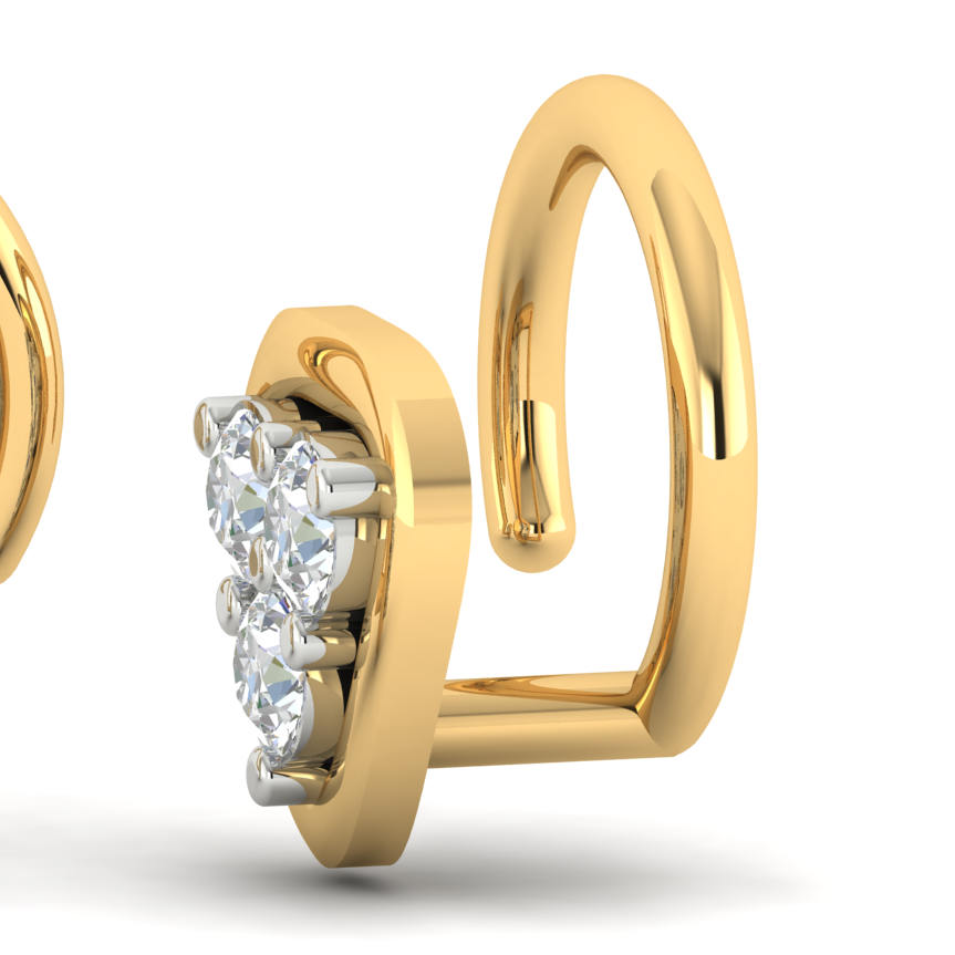 Aurora Harmony Diamond Pin