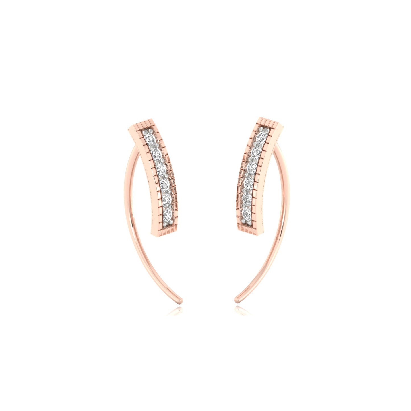 Serene Summit Earrings 18K