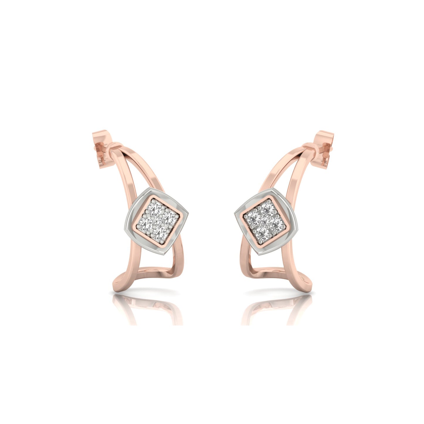 Enigmatic Eclipse Earrings 18K