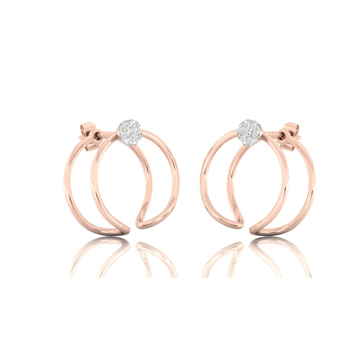 Blushing Blossom Earrings