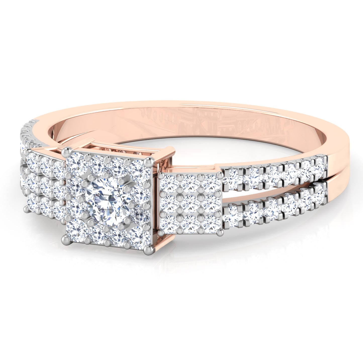 Ember Eclipse Eternal Flame 18Kt Diamond Ring