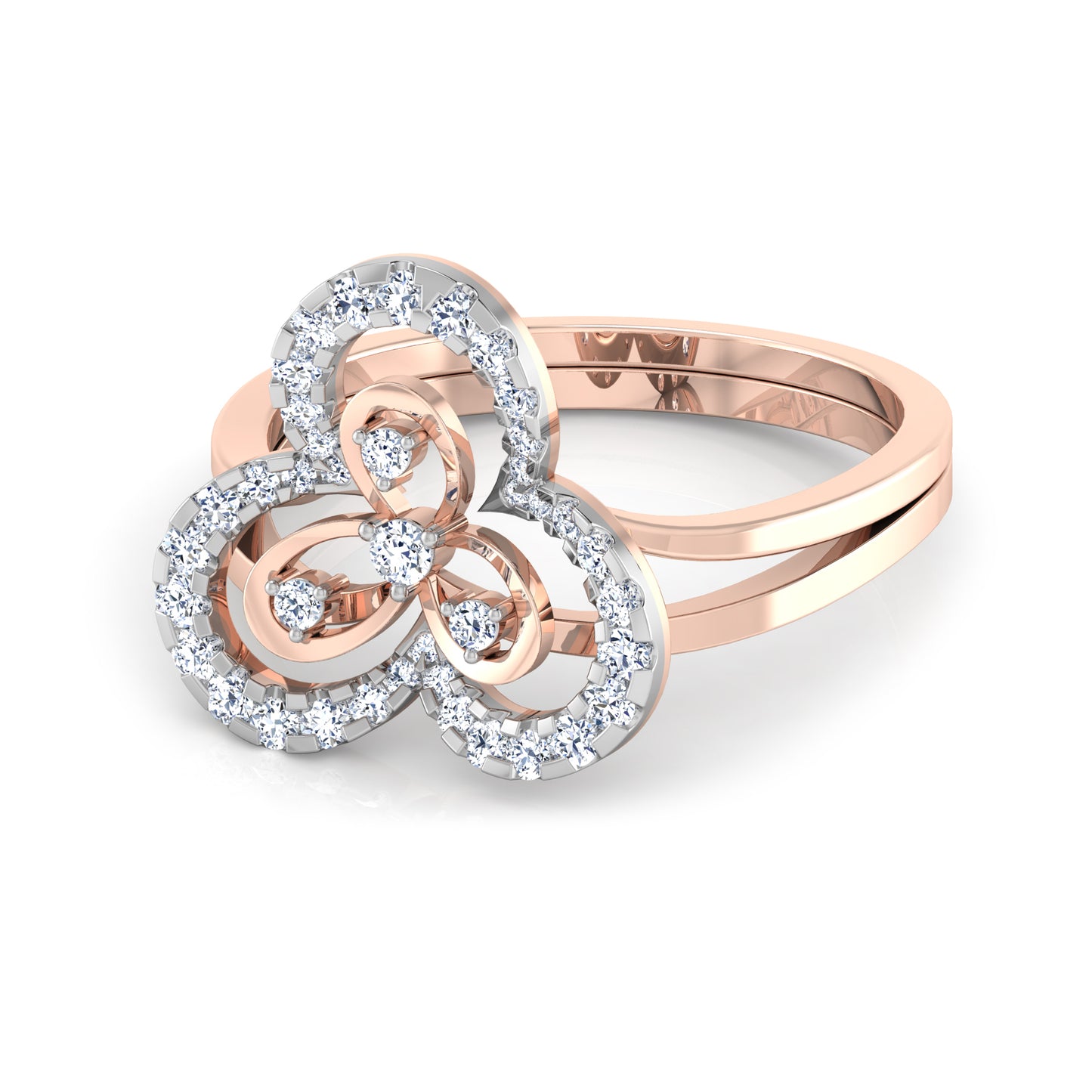 Elegance 14Kt Diamond Ring