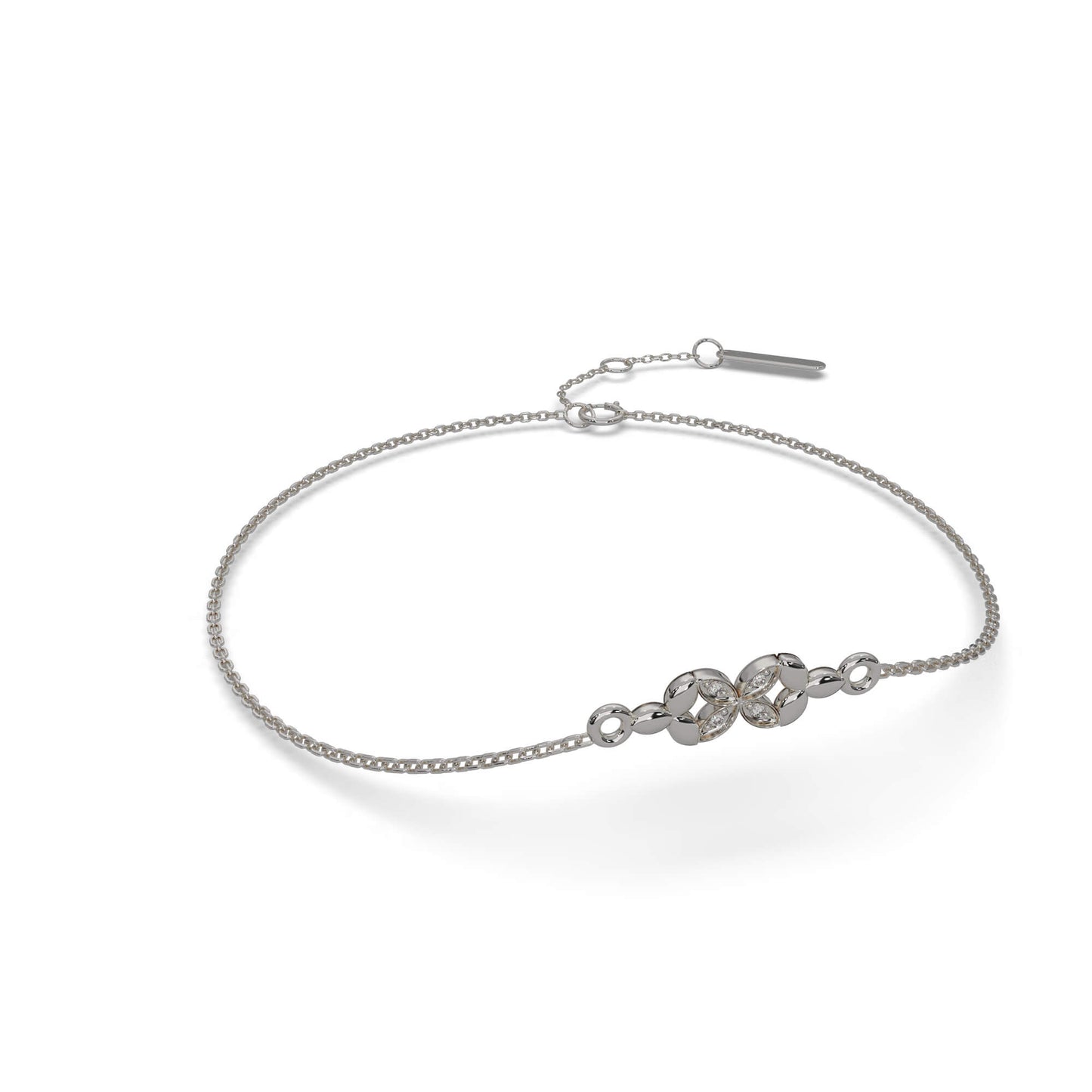 Radiant Rhapsody Chain Bracelet 18K