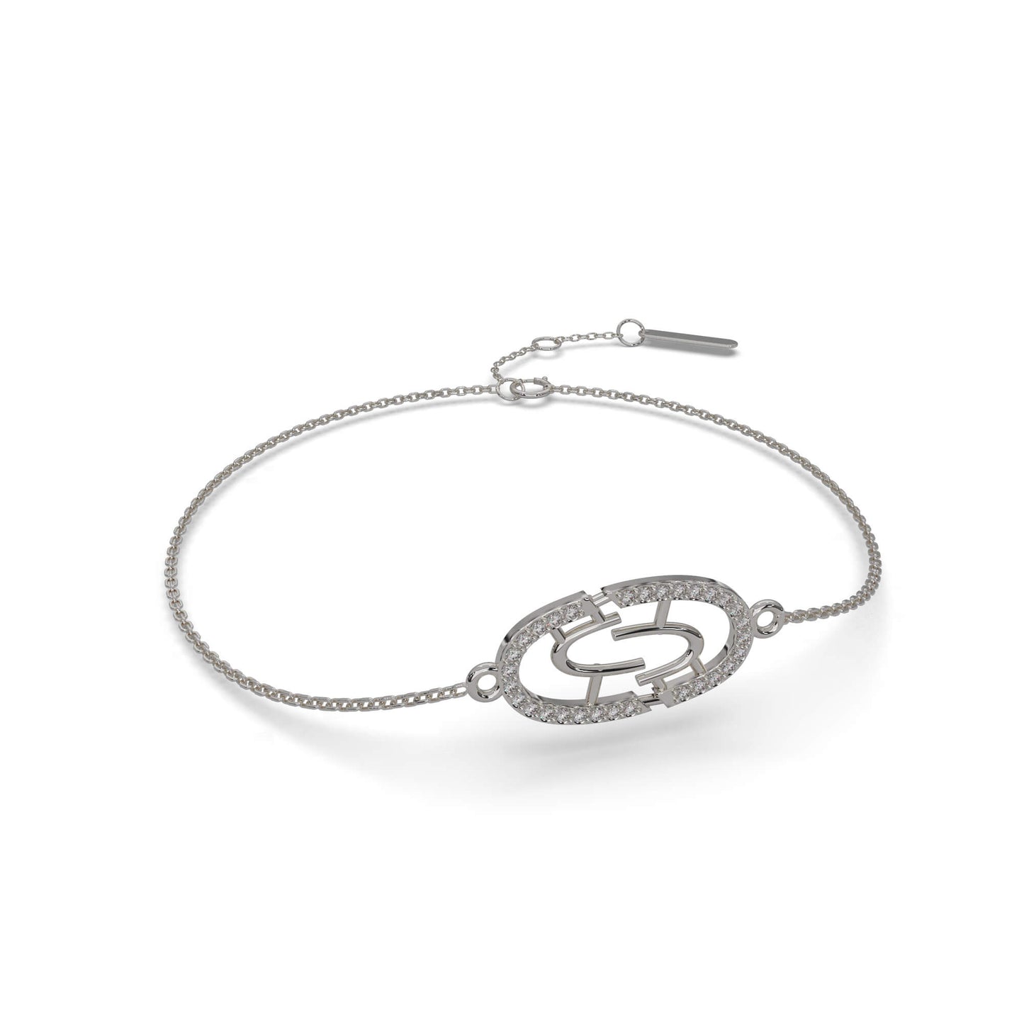 Lustrous Legacy Diamond Chain Bracelet 18K