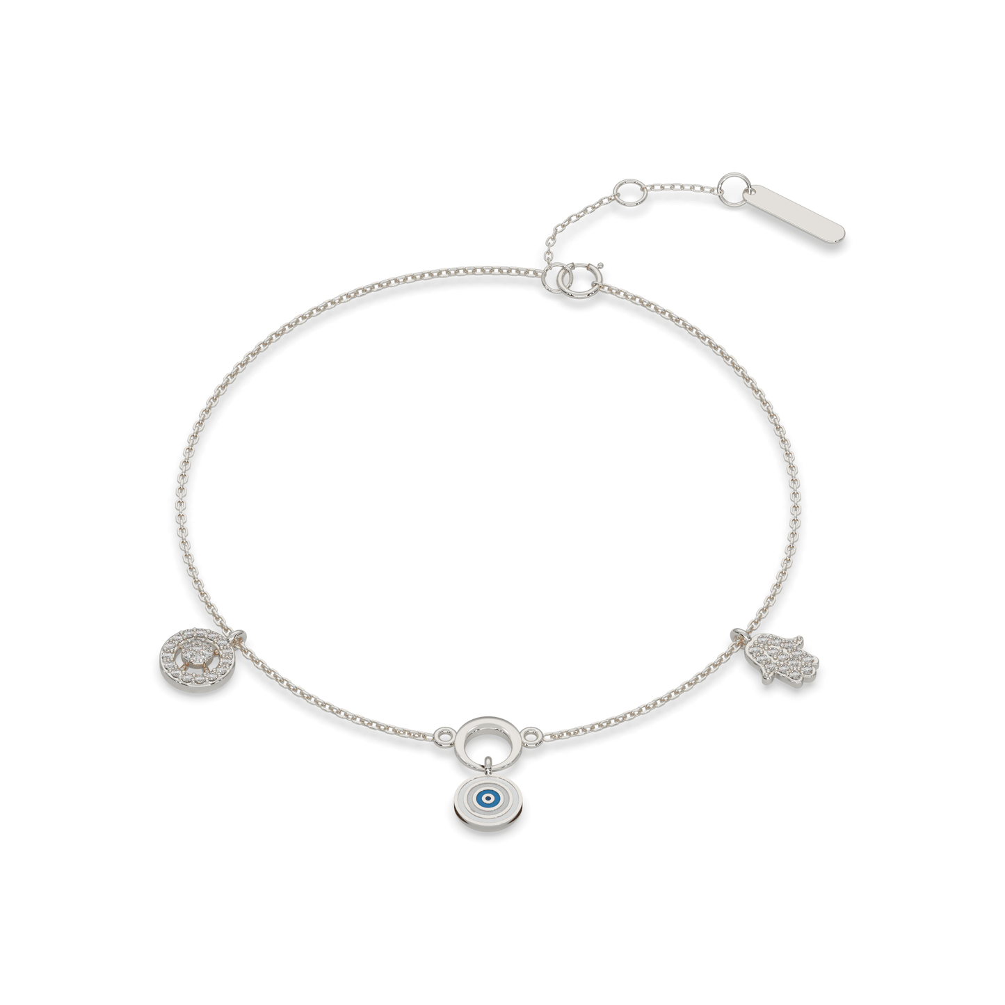 Sparkling Serenity Chain Bracelet