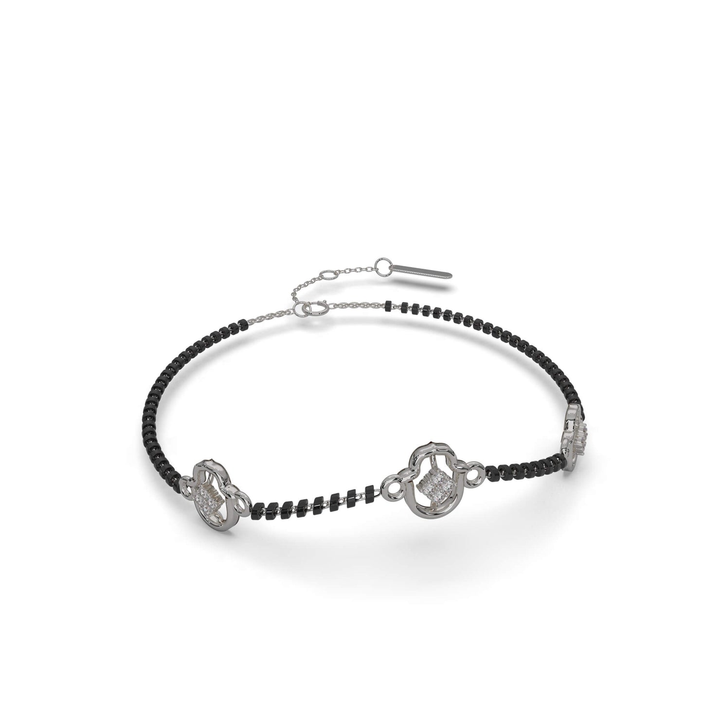 Glowing Gardenia Chain Bracelet 18K