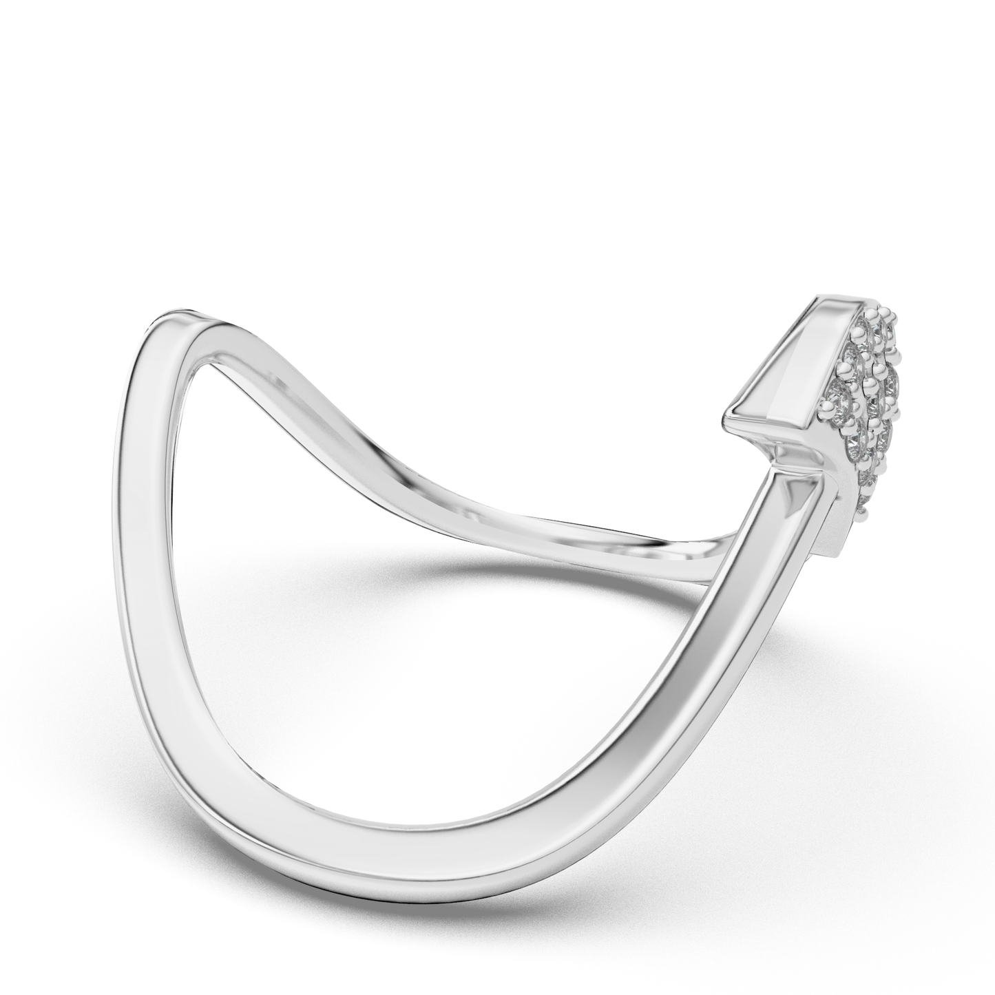 Whispering Seraph 14Kt Diamond Ring